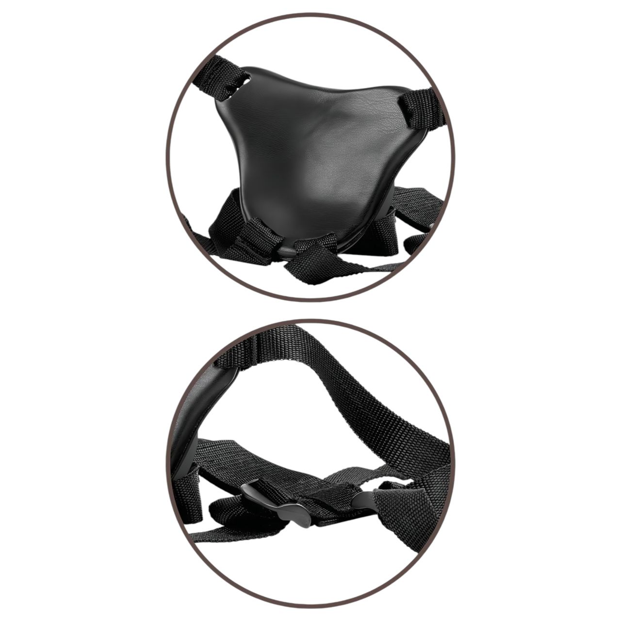 King Cock Elite Comfy Body Dock - felcsatolható alsó (barna) King Cock Elite Comfy Body Dock - felcsatolható alsó (barna)