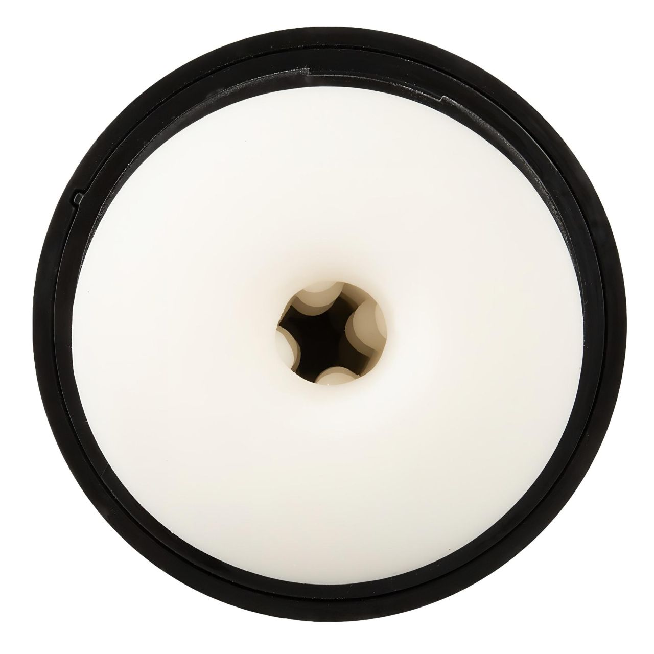 WYNE 02 - akkus, rezgő-szívó maszturbátor (fekete-fehér) WYNE 02 - akkus, rezgő-szívó maszturbátor (fekete-fehér)