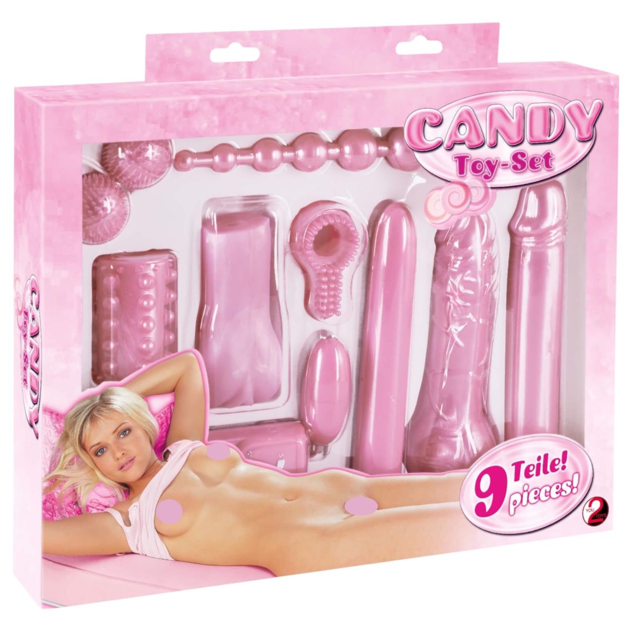 You2Toys - Candy Set - vibrátoros készlet (9 részes) You2Toys - Candy Set - vibrátoros készlet (9 részes)