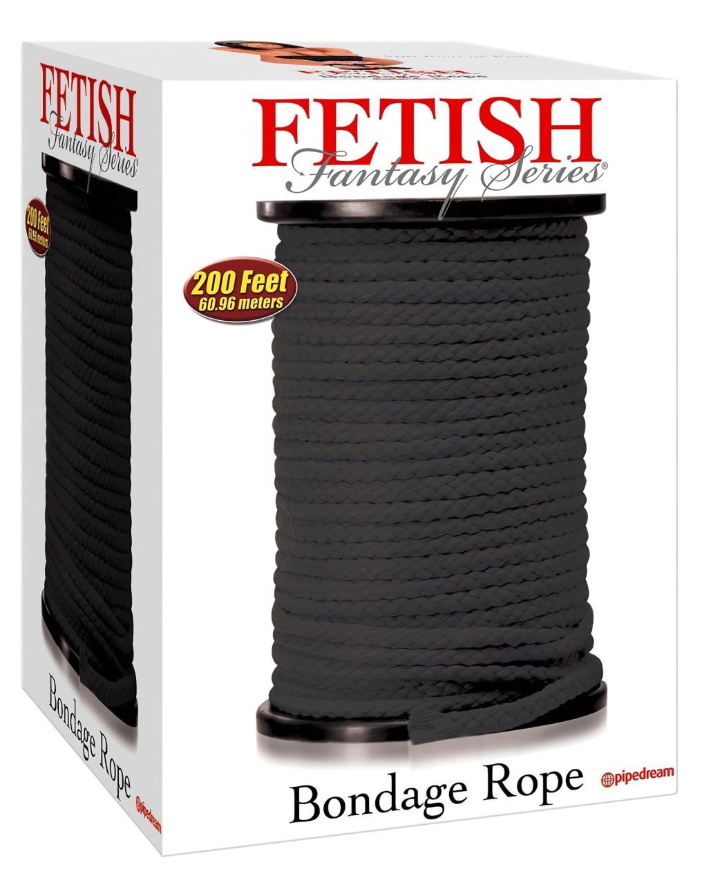 Fetish Shibari Bondage kötél - 60m (fekete) Fetish Shibari Bondage kötél - 60m (fekete)
