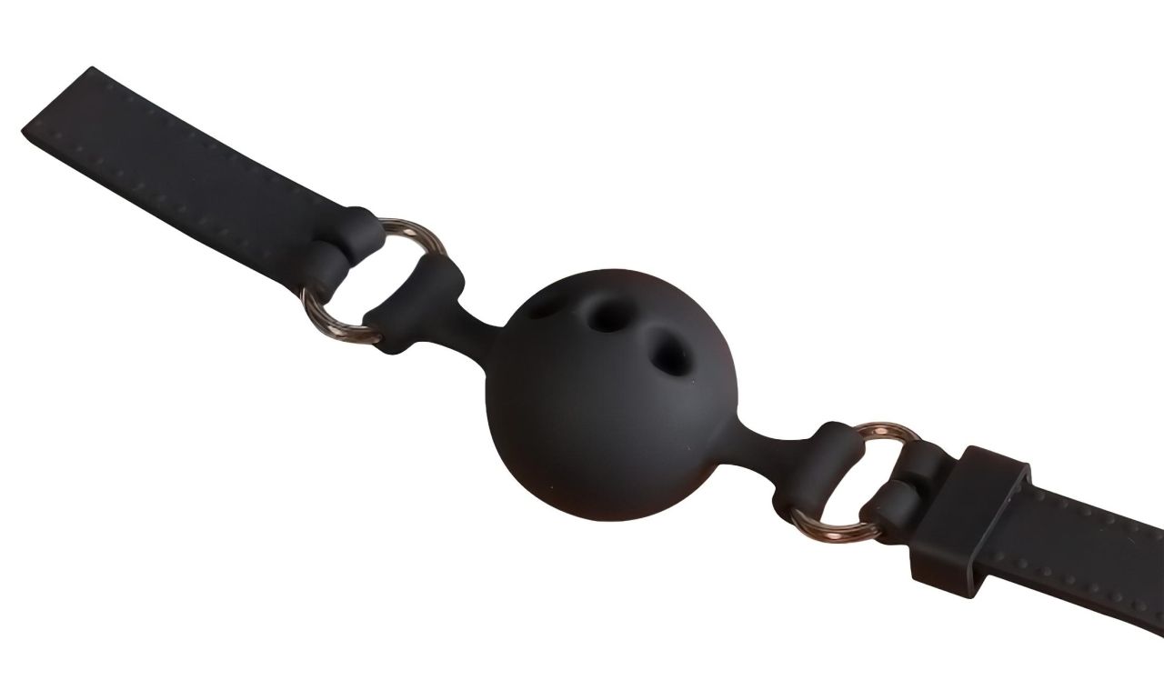 Bad Kitty - szilikon szájpecek kicsi (fekete) Bad Kitty - szilikon szájpecek kicsi (fekete)