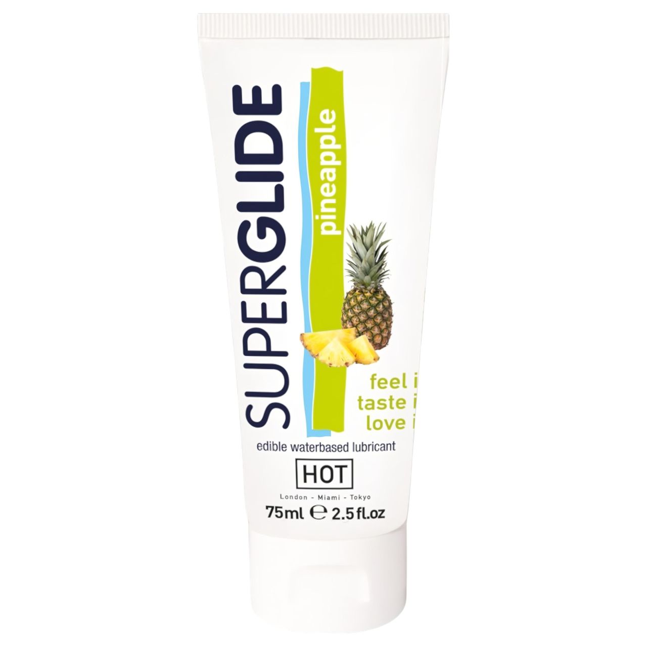 HOT Superglide Ananász - ehető síkosító (75ml) HOT Superglide Ananász - ehető síkosító (75ml)