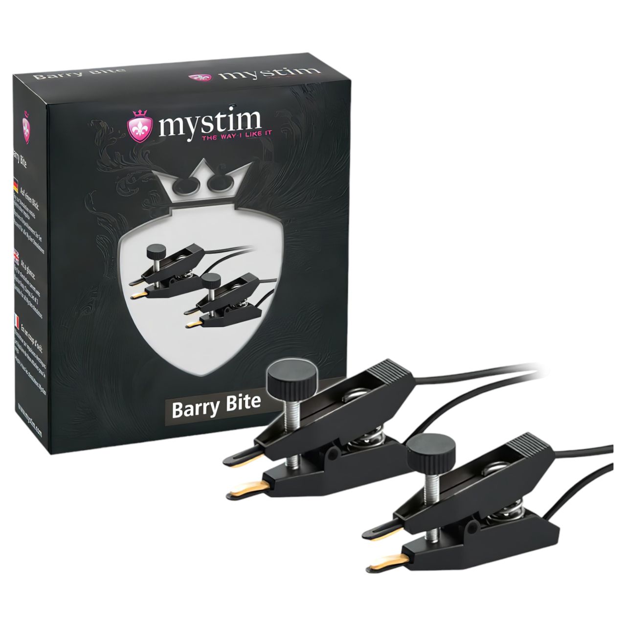 mystim Barry Bite - elektro csipesz (2 db)