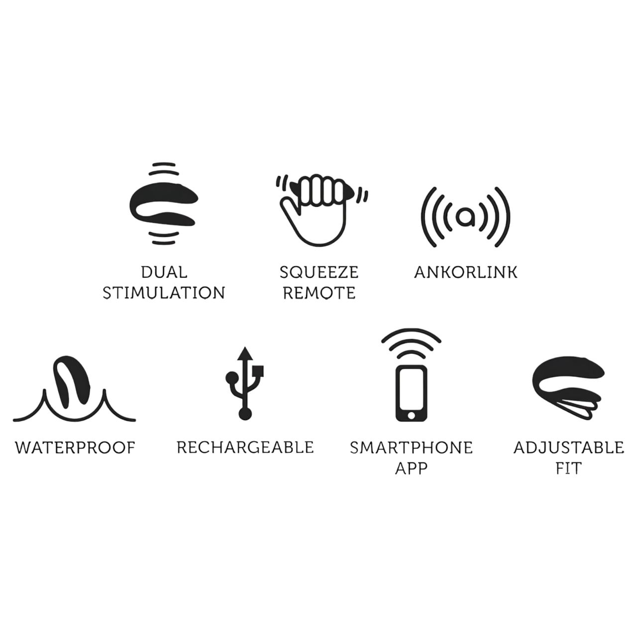 We-Vibe Chorus - akkus, okos párvibrátor (narancs) We-Vibe Chorus - akkus, okos párvibrátor (narancs)
