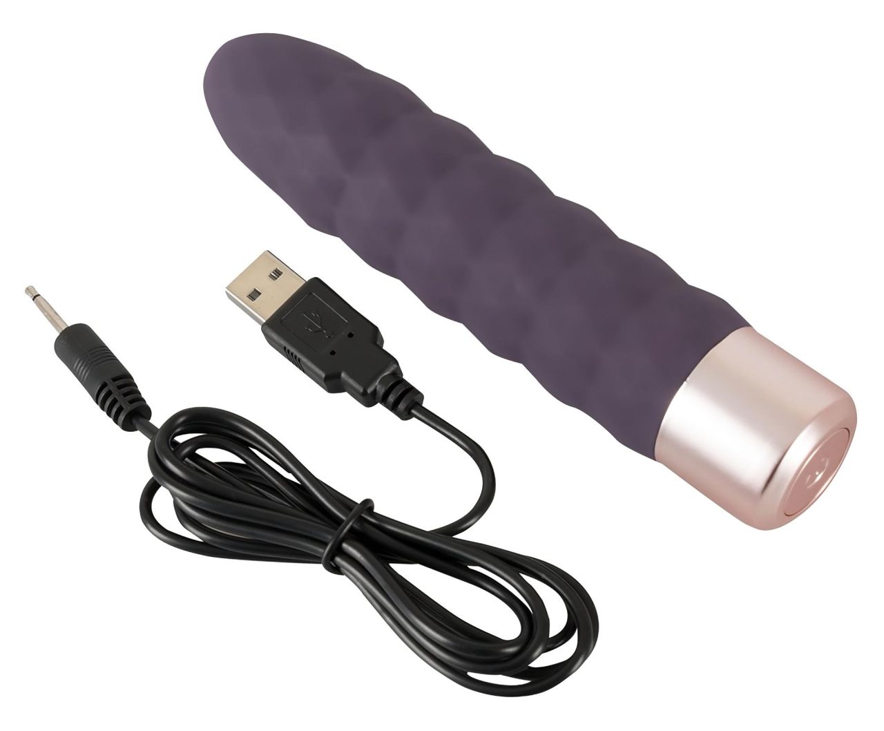 You2Toys Elegant Diamond - akkus rúd vibrátor (lila)