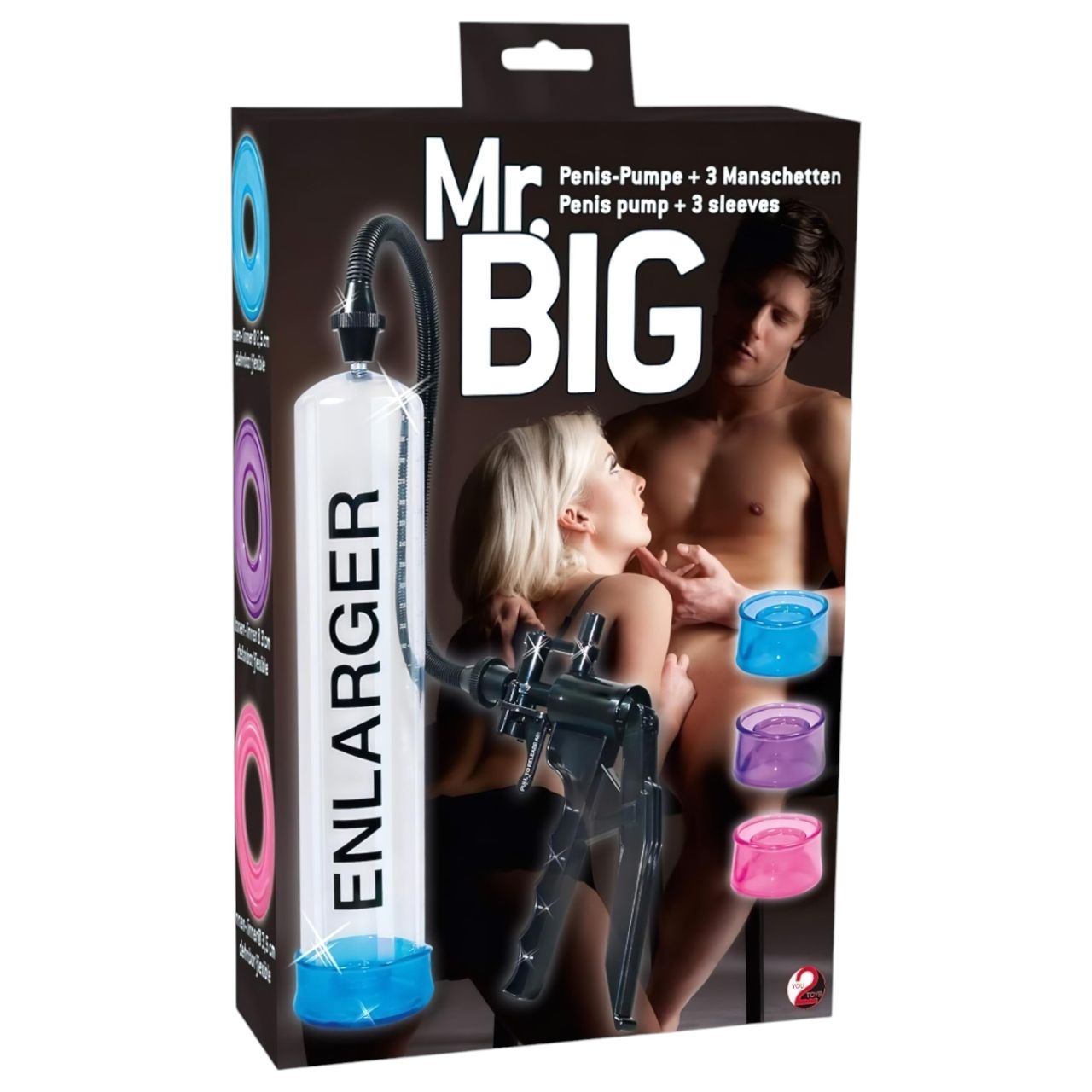 You2Toys - Mr. Big - péniszpumpa szett (átlátszó) You2Toys - Mr. Big - péniszpumpa szett (átlátszó)
