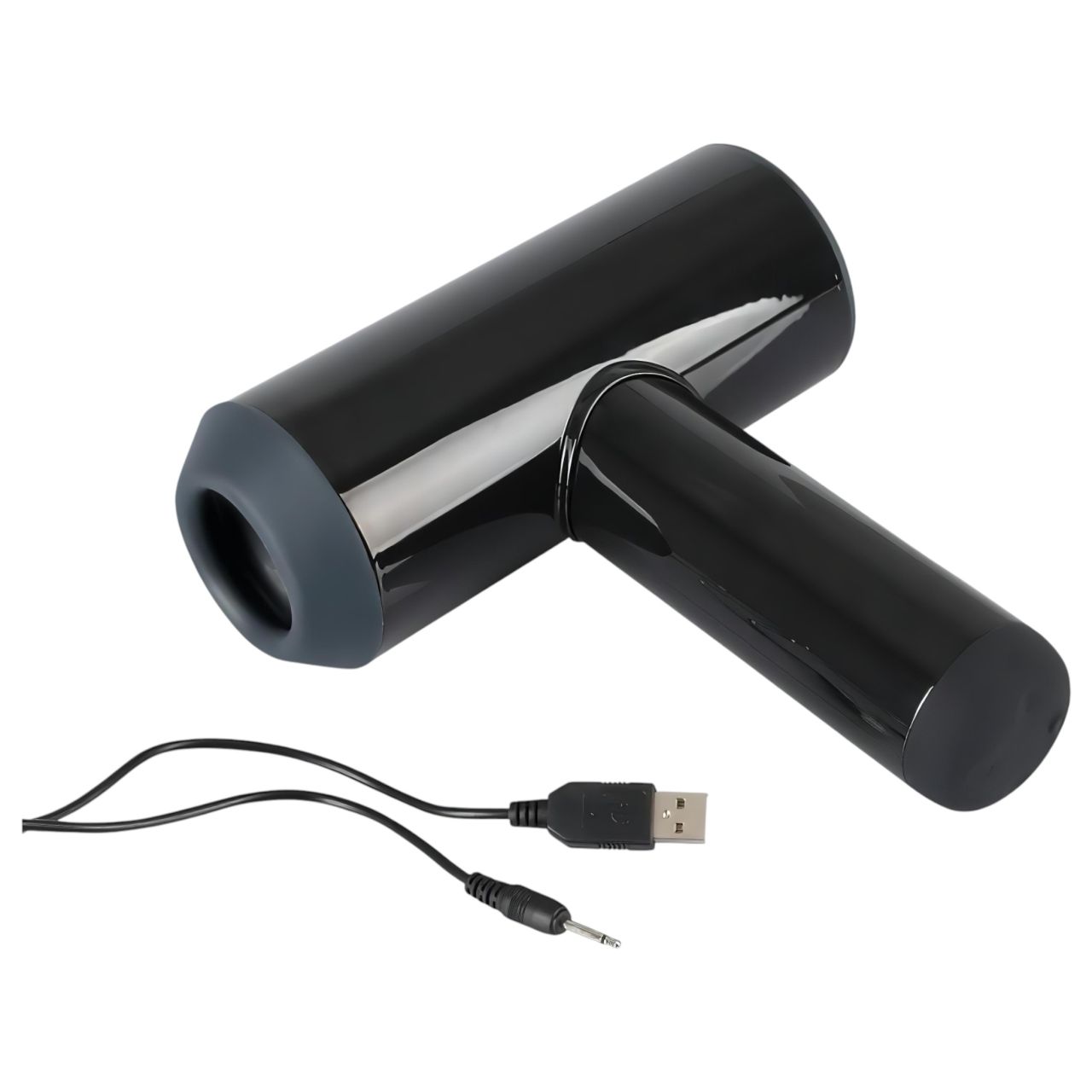 Rebel - akkus, fel-le mozgó, vibráló maszturbátor (fekete) Rebel - akkus, fel-le mozgó, vibráló maszturbátor (fekete)