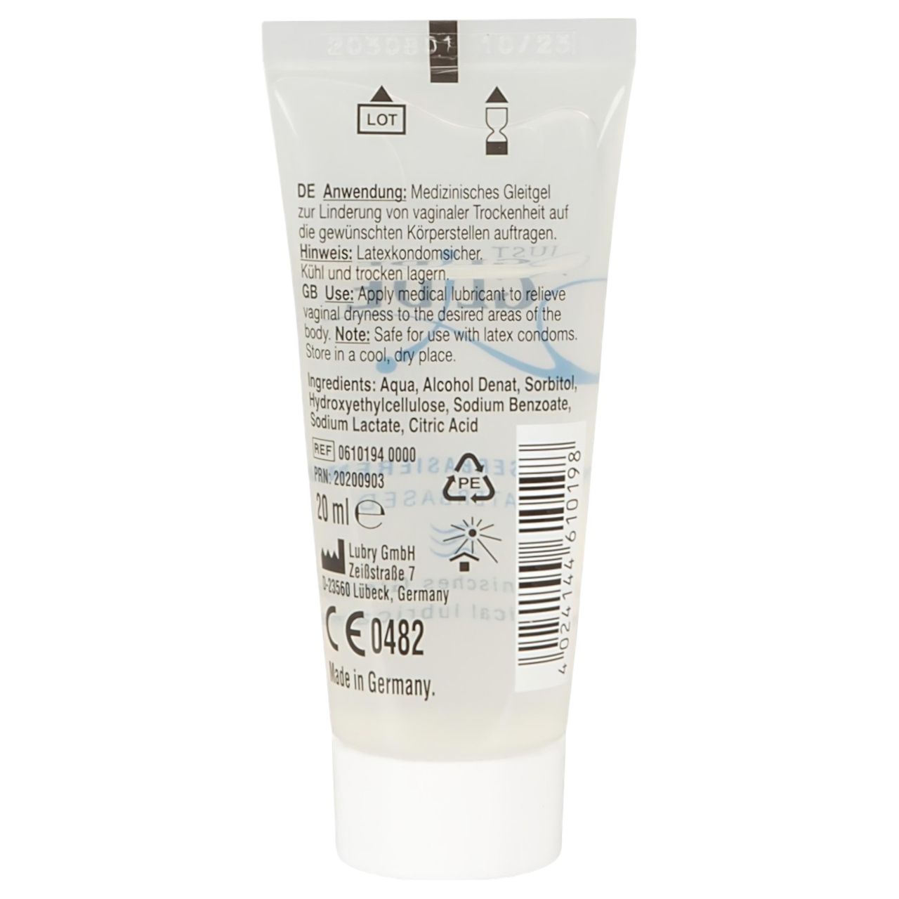 Just Glide vízbázisú síkosító (20ml) Just Glide vízbázisú síkosító (20ml)