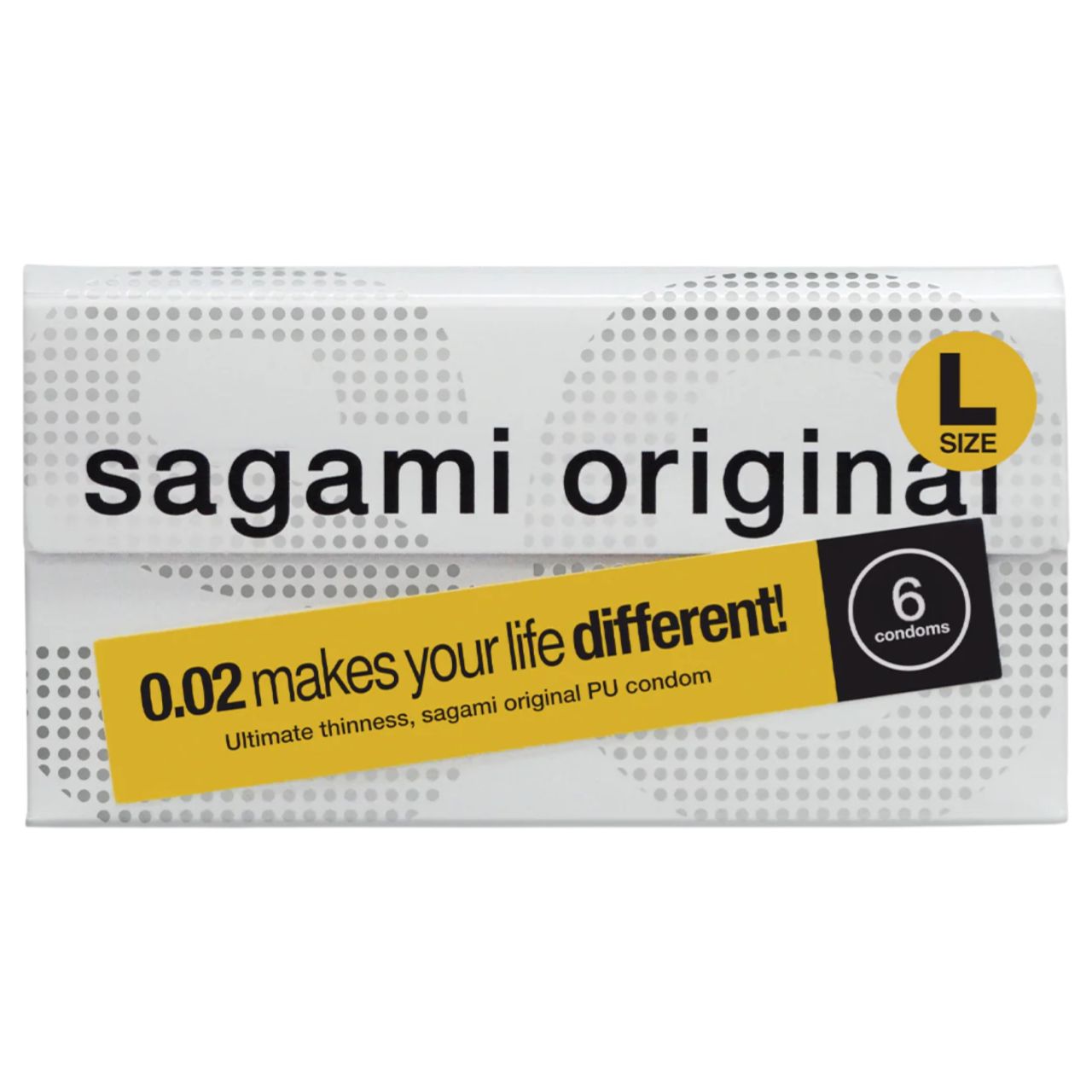 Sagami Original 0.02 L - óvszer - 58mm (6db) Sagami Original 0.02 L - óvszer - 58mm (6db)