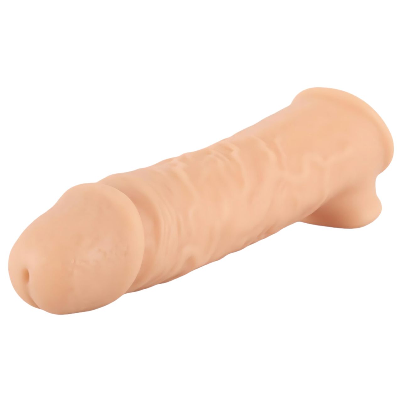 Realistixxx - heregyűrűs péniszköpeny - 16cm (natúr) Realistixxx - heregyűrűs péniszköpeny - 16cm (natúr)
