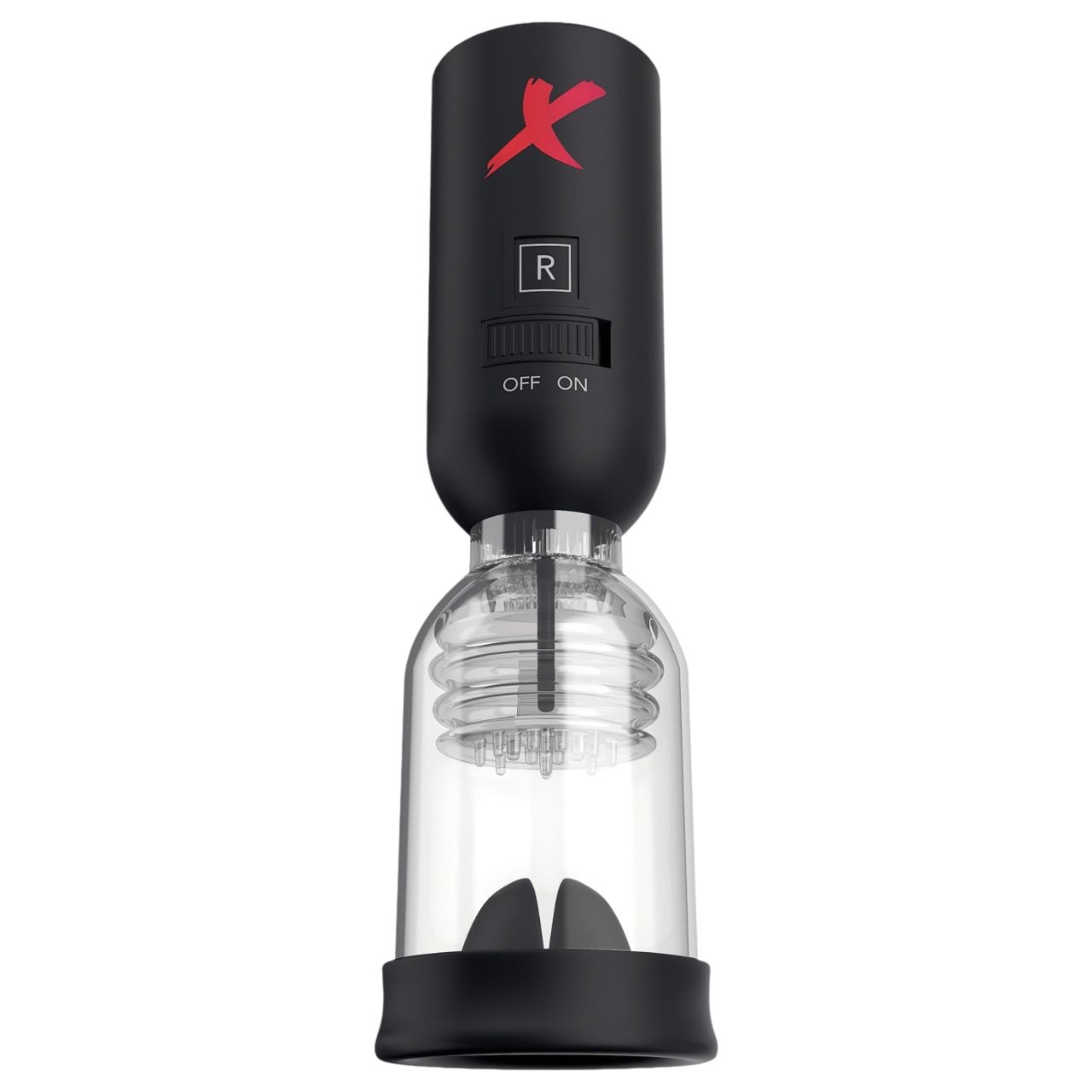 PDX Elite Tip Teazer - automata makkszívó vibrátor (fekete) PDX Elite Tip Teazer - automata makkszívó vibrátor (fekete)