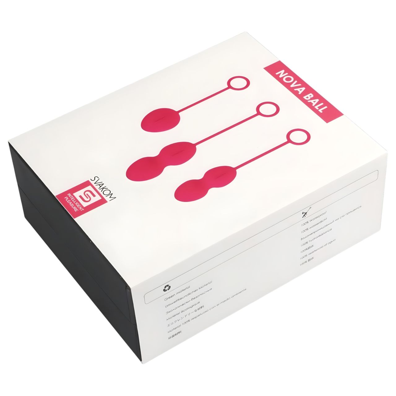 Svakom Nova - 3 részes gésagolyó szett (piros) Svakom Nova - 3 részes gésagolyó szett (piros)