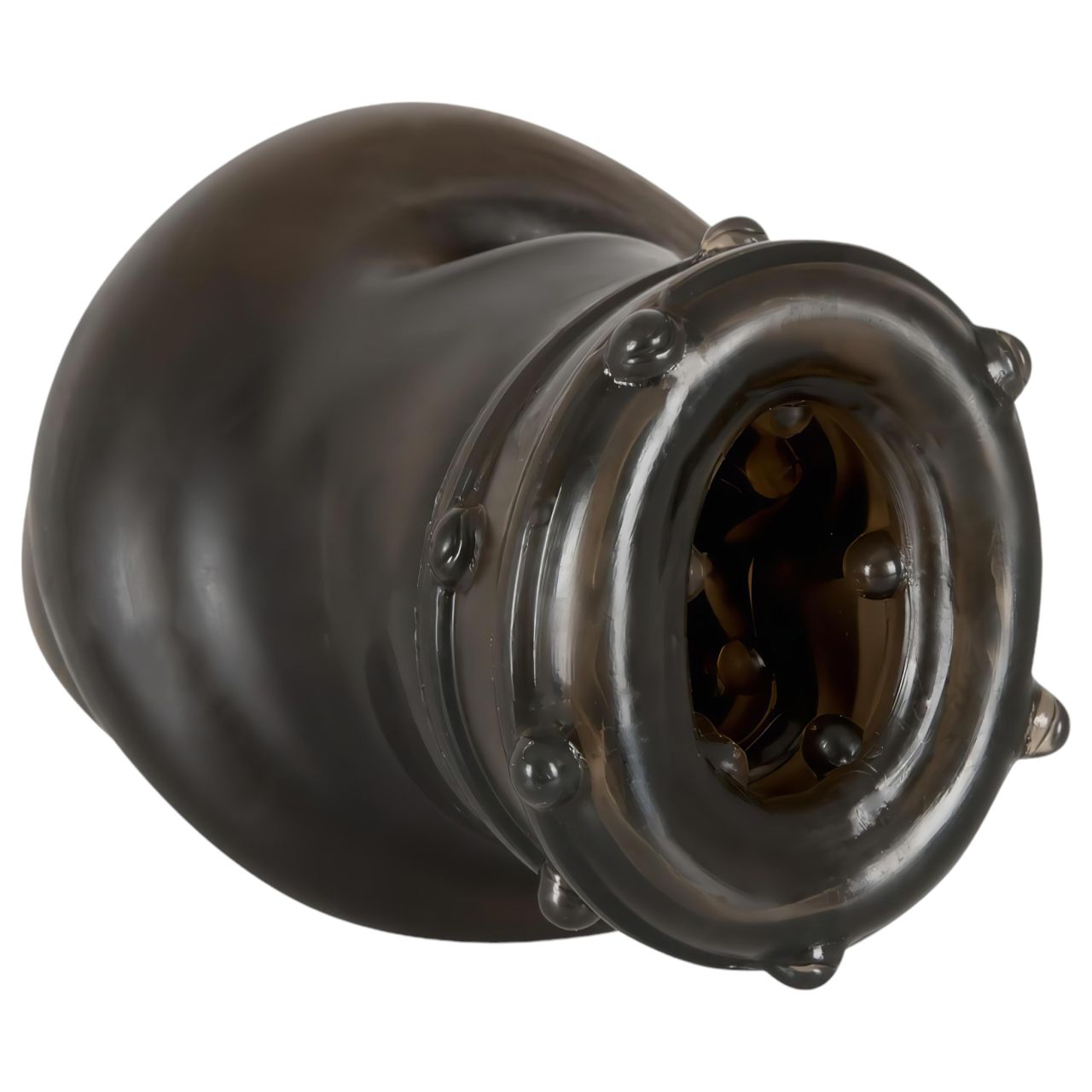 Rebel - bordázott péniszköpeny (szürke) Rebel - bordázott péniszköpeny (szürke)