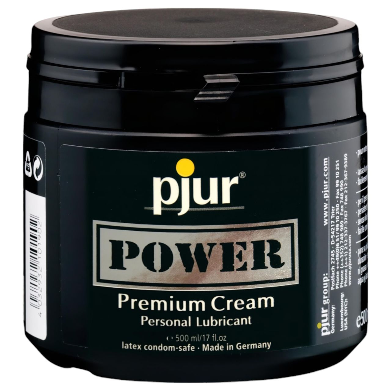 Pjur Power - prémium síkosító krém (500ml) Pjur Power - prémium síkosító krém (500ml)