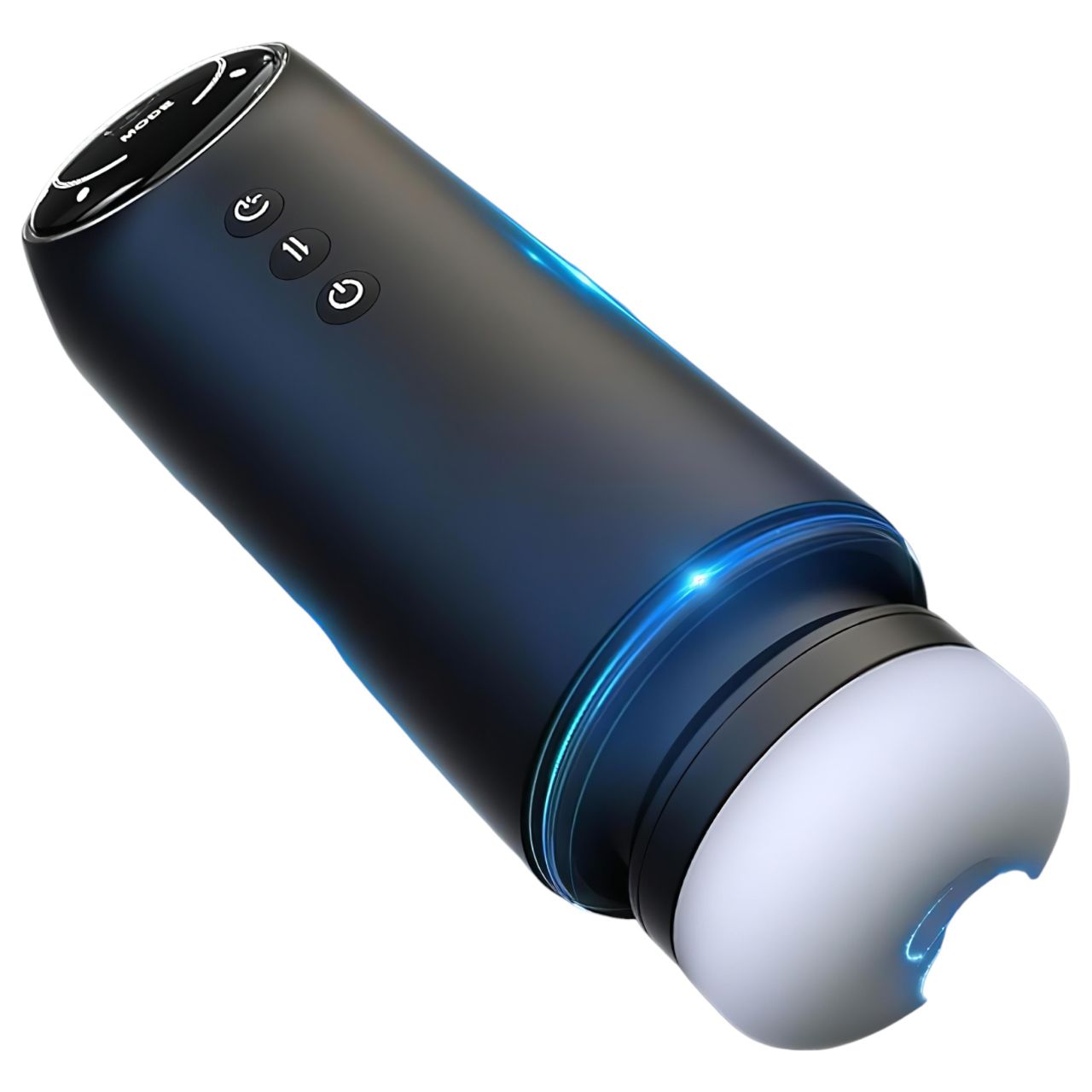 Leopard - fel-le mozgó, szívó-vibráló maszturbátor (fekete) Leopard - fel-le mozgó, szívó-vibráló maszturbátor (fekete)