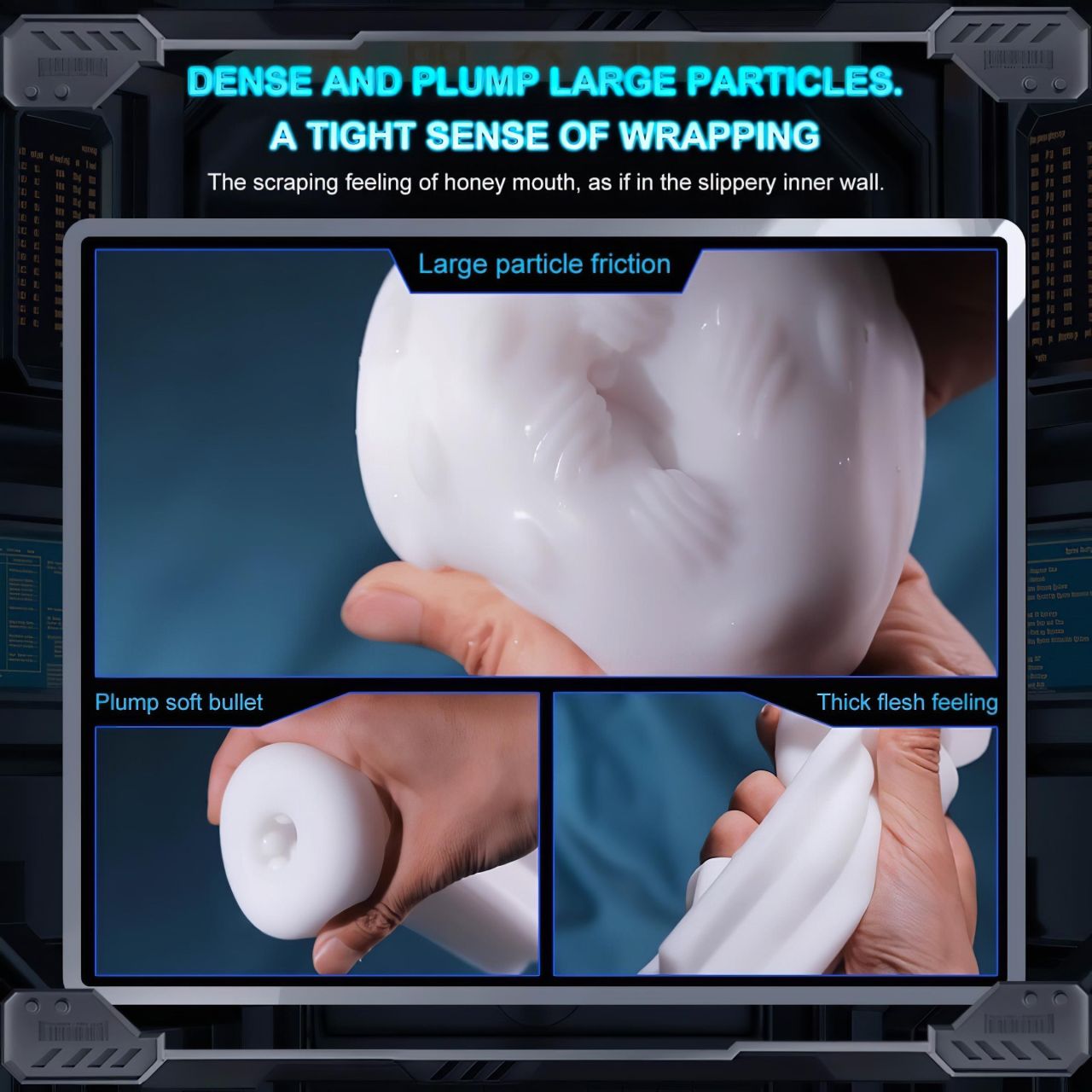 Leopard - fel-le mozgó, szívó-vibráló maszturbátor (fekete) Leopard - fel-le mozgó, szívó-vibráló maszturbátor (fekete)