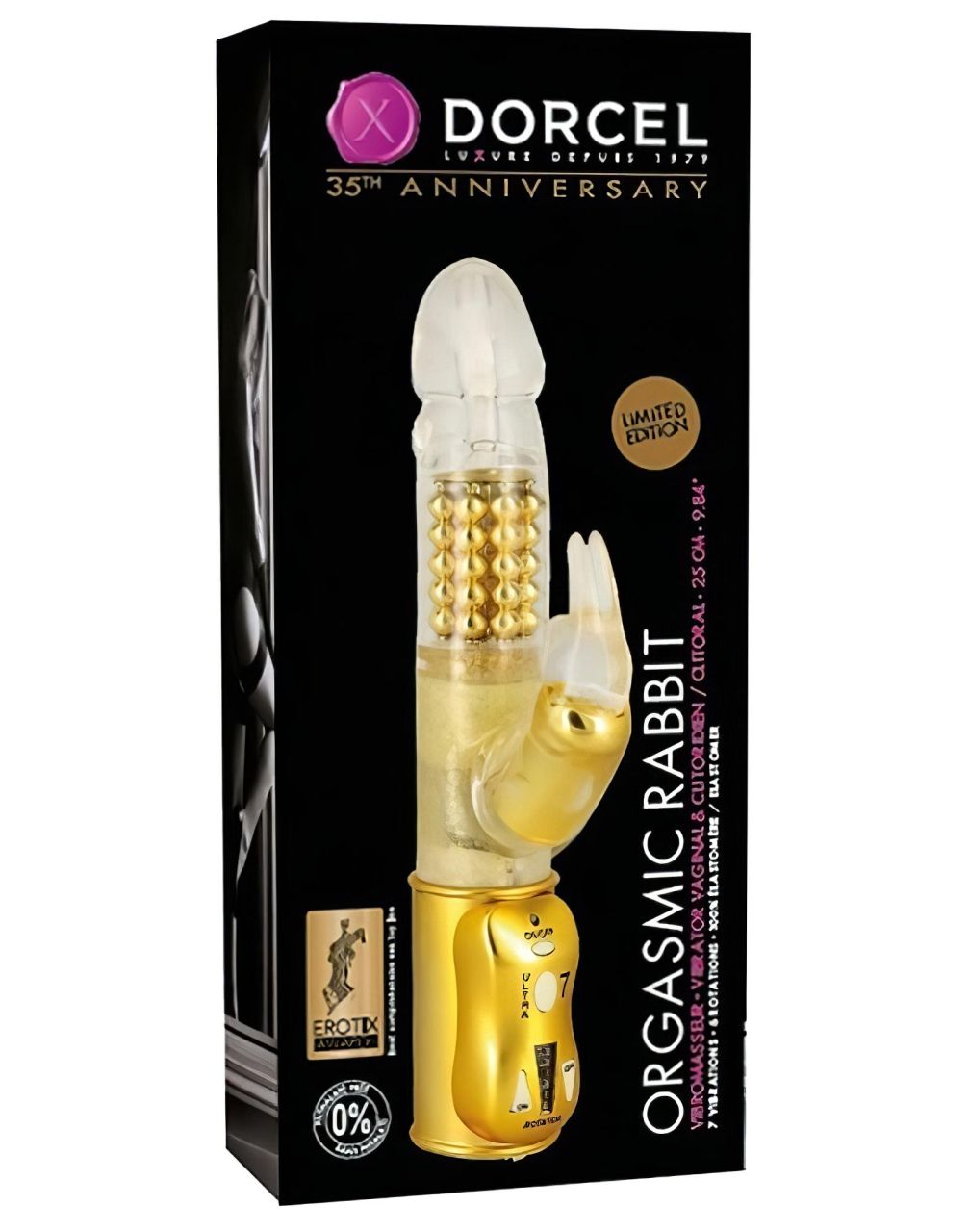 Dorcel Orgasmic Rabbit - csiklókaros vibrátor (arany) Dorcel Orgasmic Rabbit - csiklókaros vibrátor (arany)