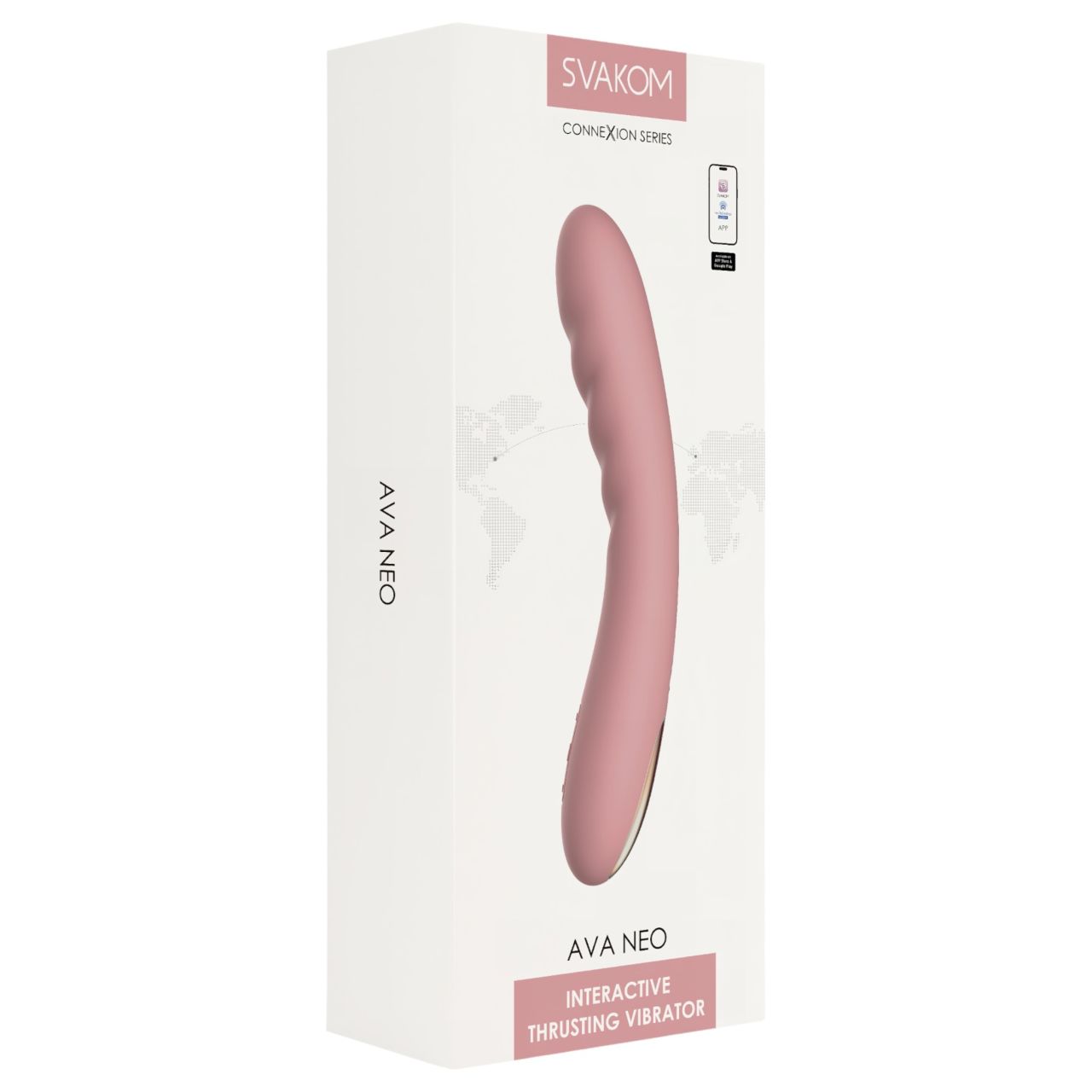 Svakom Ava Neo - okos lökő vibrátor (pink)