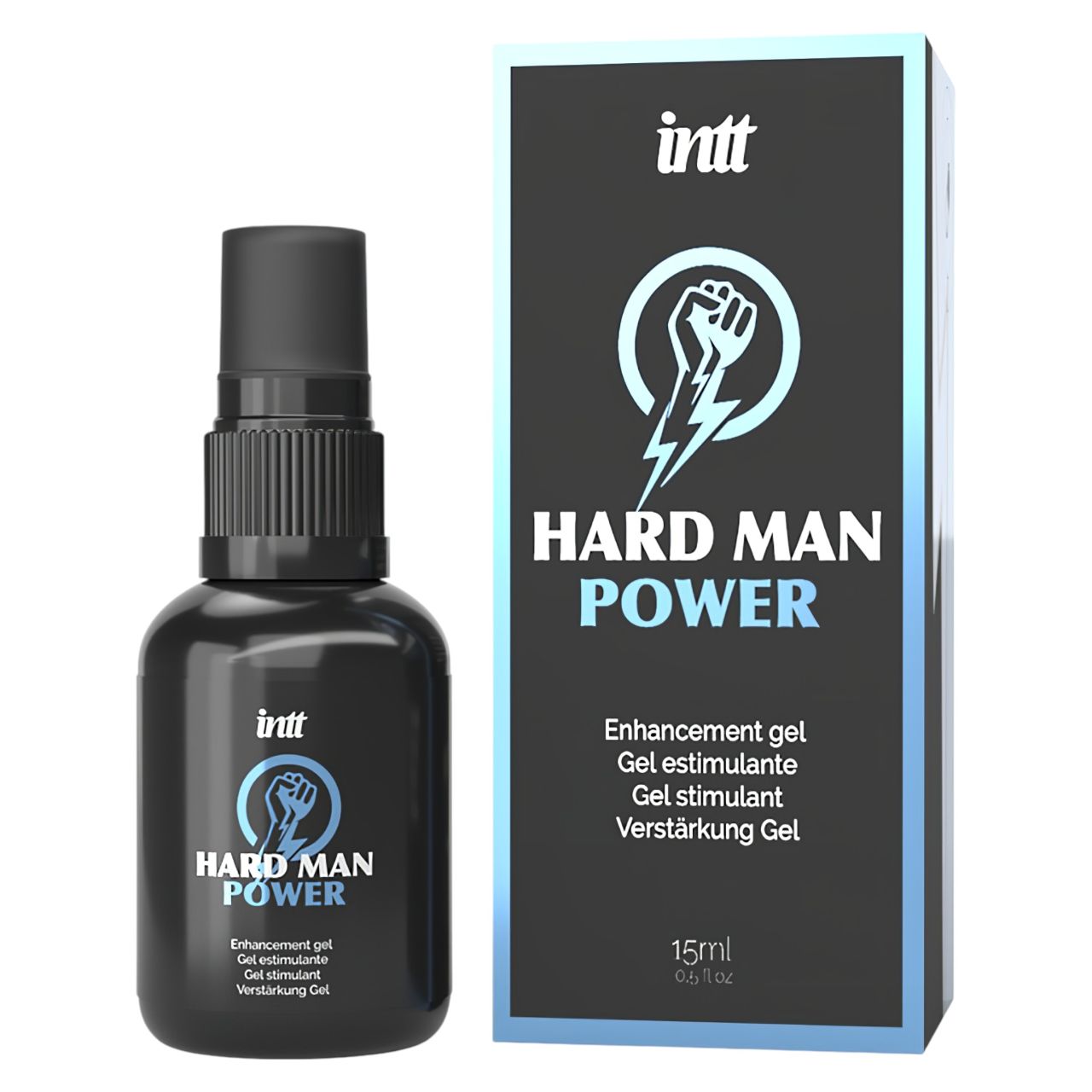 Intt Hard Man Power - stimuláló gél férfiaknak (15ml) Intt Hard Man Power - stimuláló gél férfiaknak (15ml)