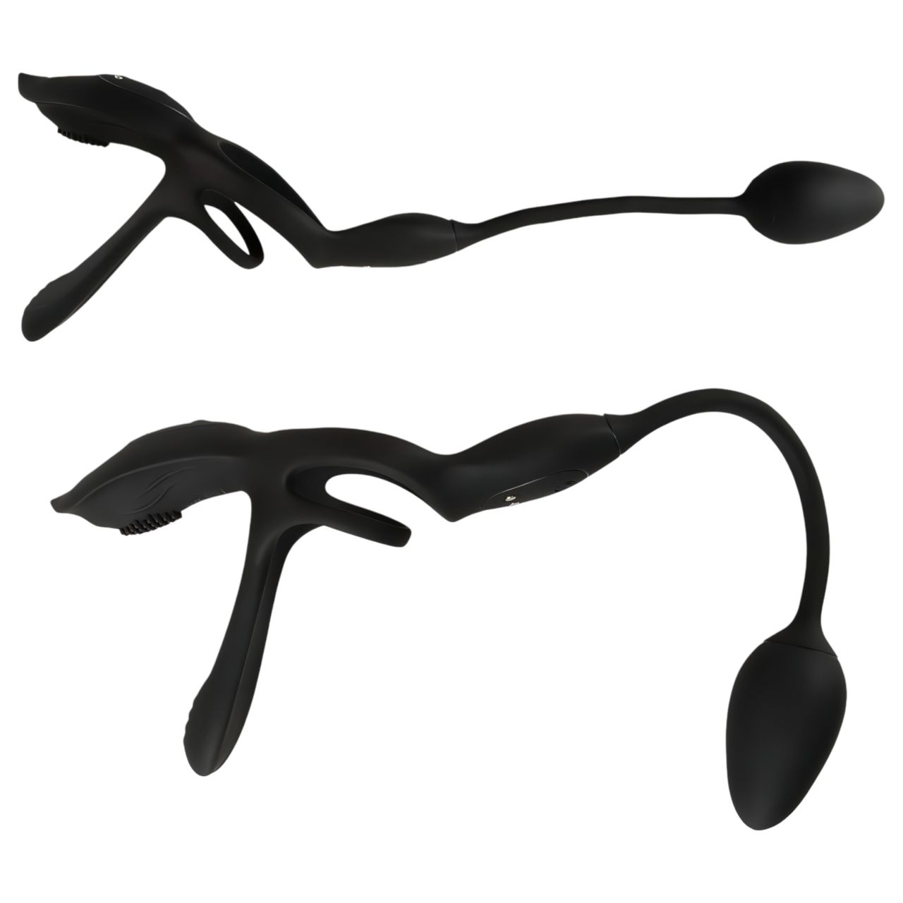 Couples Choice - multifunkciós vibrációs péniszgyűrű (fekete) Couples Choice - multifunkciós vibrációs péniszgyűrű (fekete)