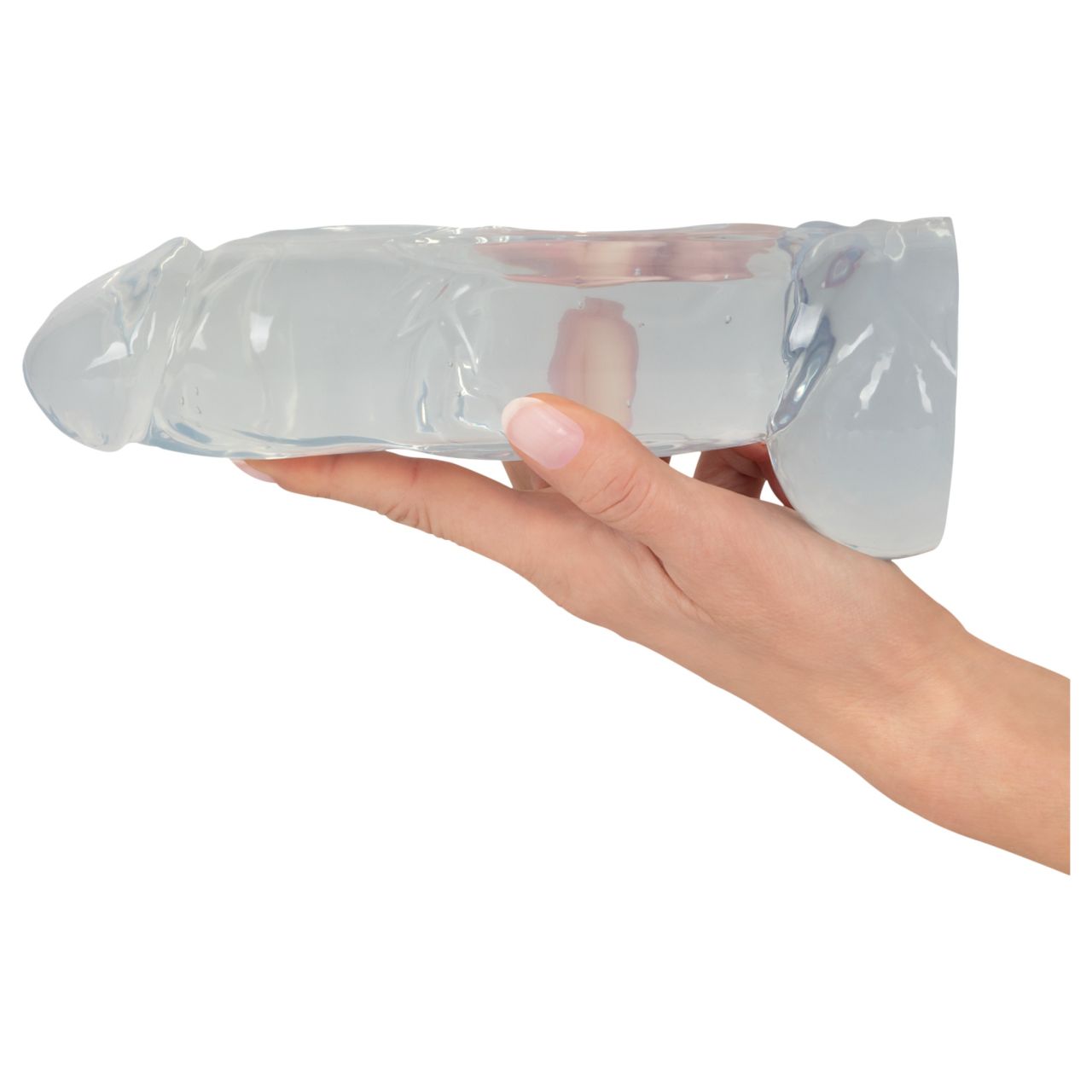 Crystal Clear Big Dong – zselés óriás dildó (21,5 cm) Crystal Clear Big Dong – zselés óriás dildó (21,5 cm)