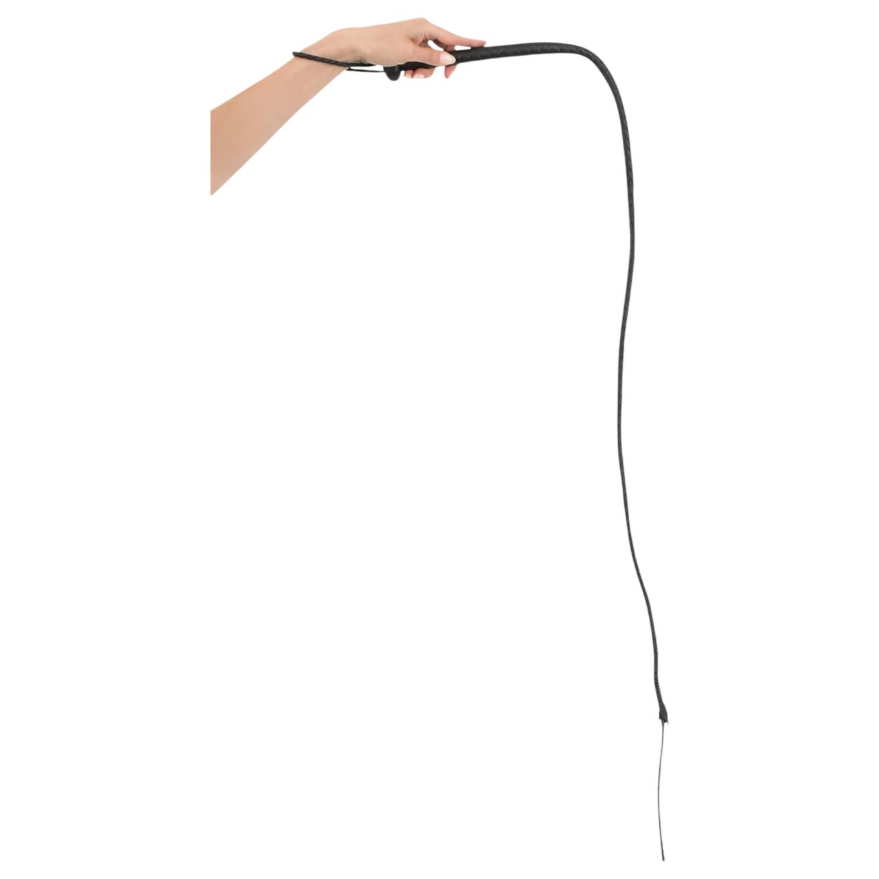 / ZADO - kézzel fonott, bőr korbács (fekete) / ZADO - kézzel fonott, bőr korbács (fekete)