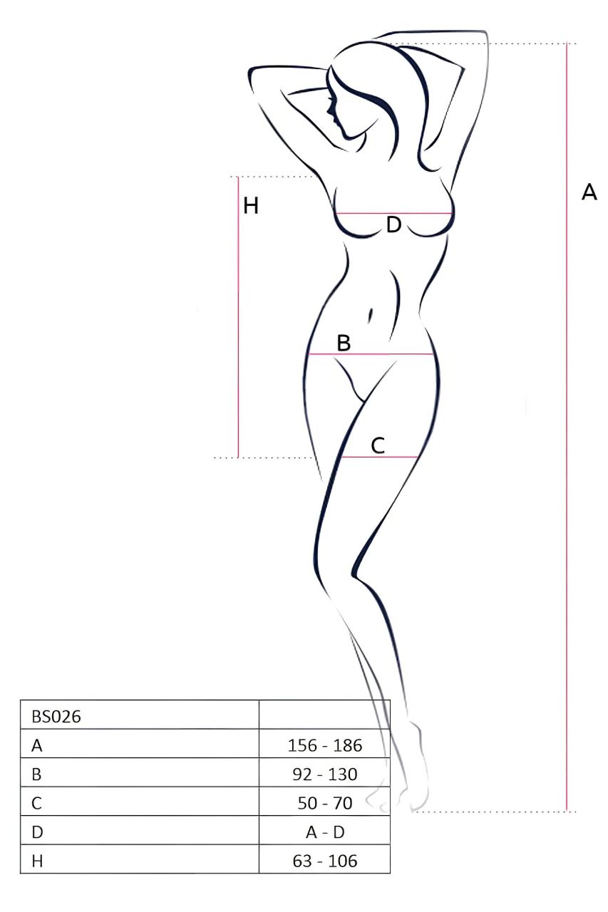 Passion BS026 - miniruha vállpántokkal (fehér) - S-L Passion BS026 - miniruha vállpántokkal (fehér) - S-L