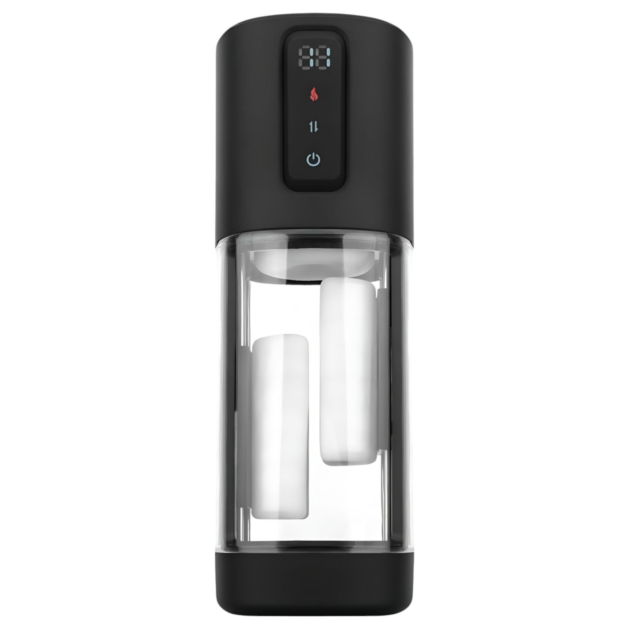 CRUIZR CX11 - melegítő, szorító maszturbátor (fekete) CRUIZR CX11 - melegítő, szorító maszturbátor (fekete)