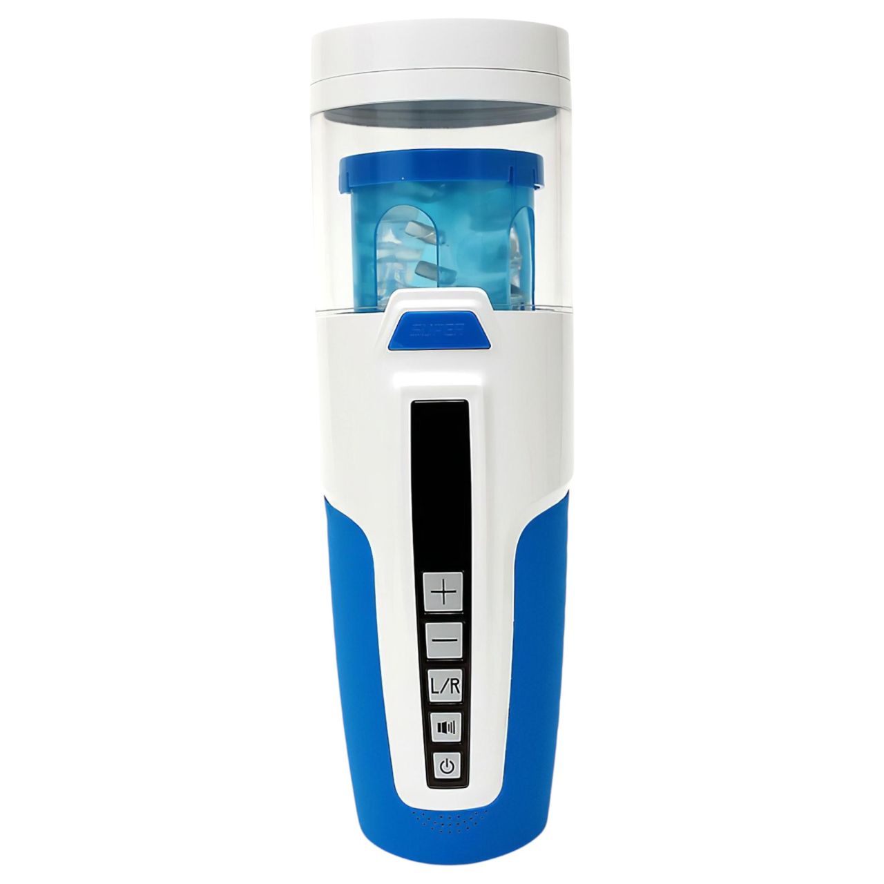 Leten SM370 - nyögő, forgó maszturbátor (fehér)