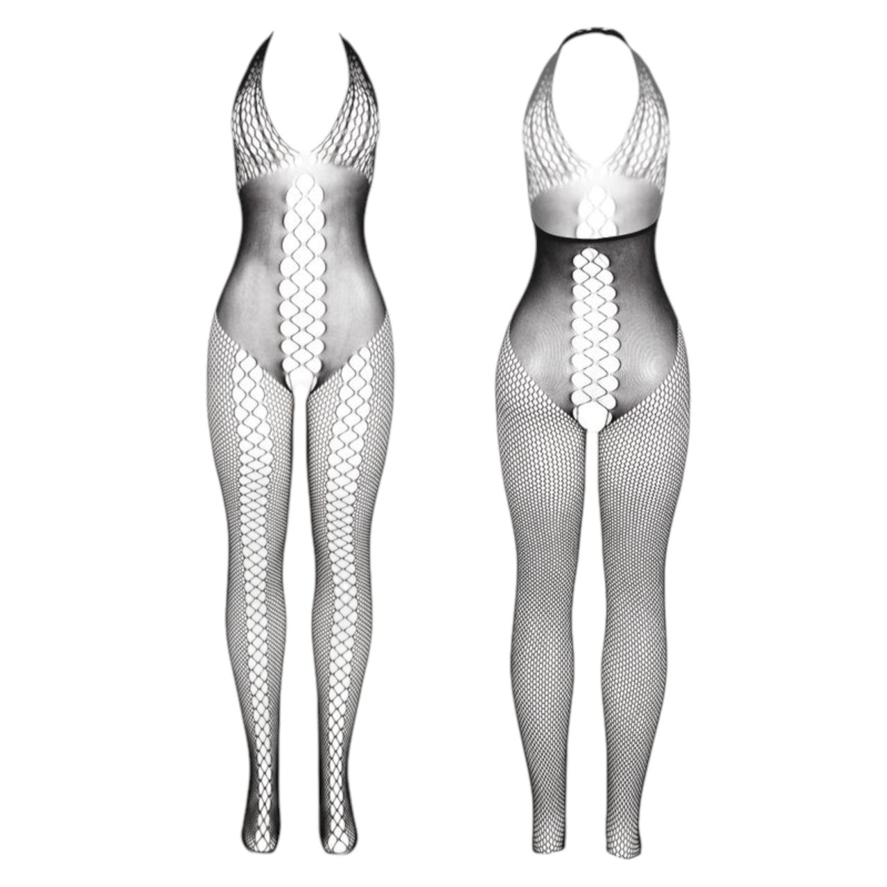 Subblime 951832 - nyitott necc overál - (fekete) -S-L Subblime 951832 - nyitott necc overál - (fekete) -S-L