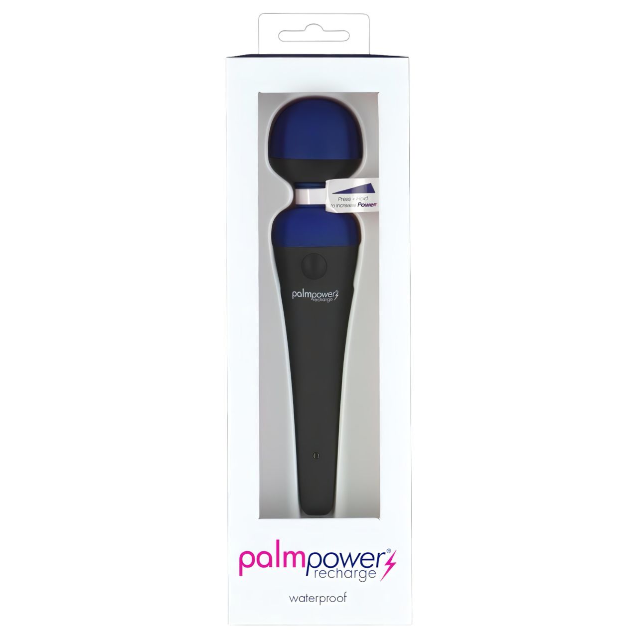 / PalmPower recharge - akkus masszírozó vibrátor (kék)