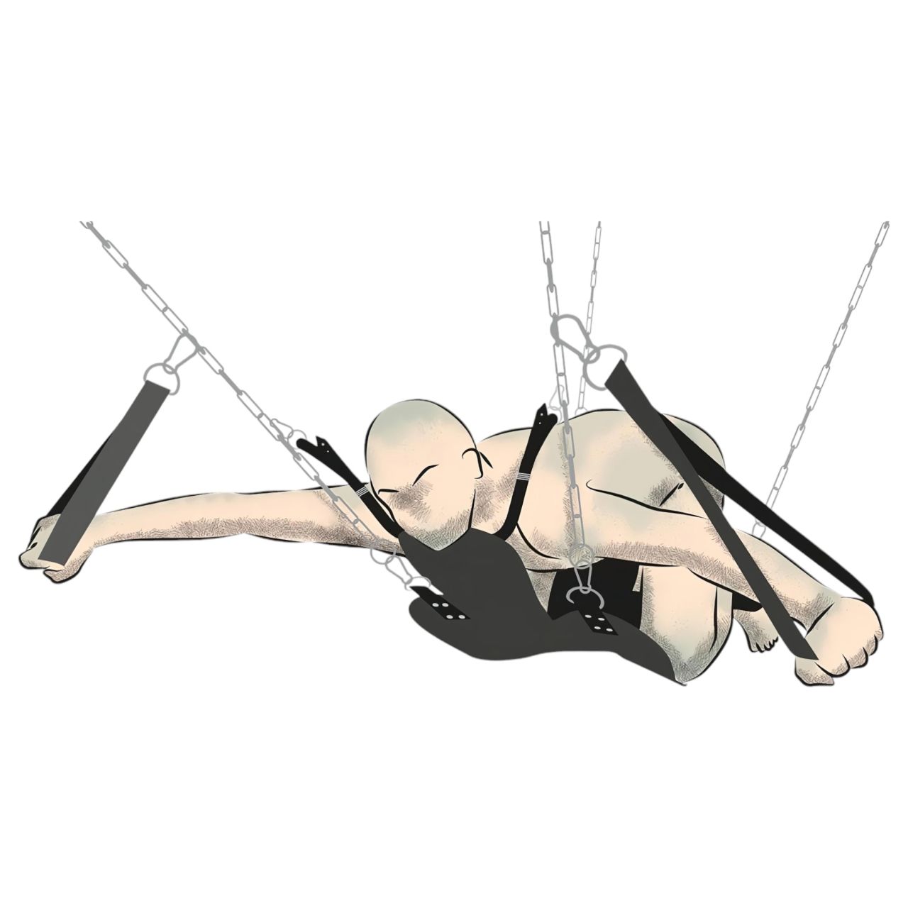 You2Toys Sex Swing - szexhinta (fekete) You2Toys Sex Swing - szexhinta (fekete)