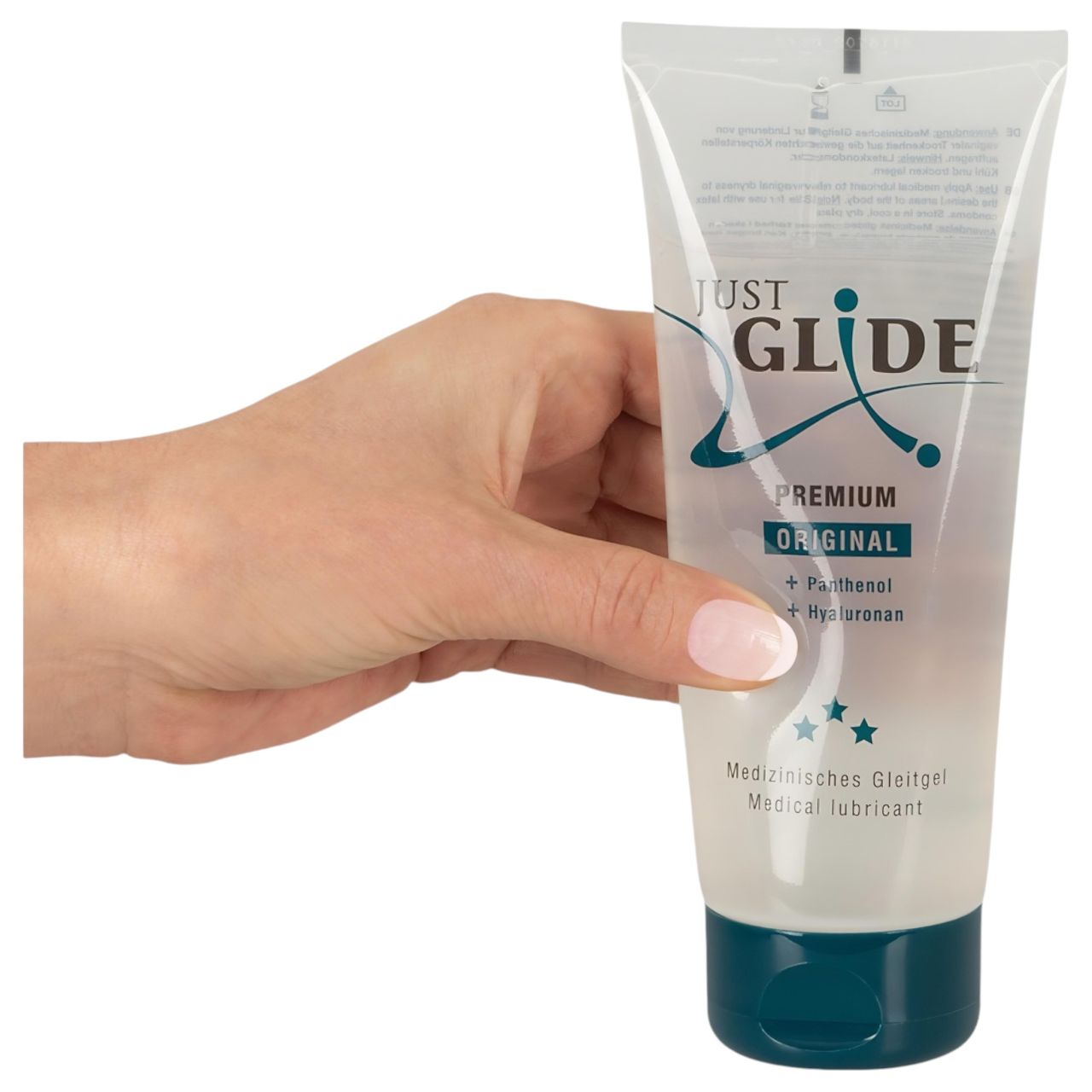 Just Glide Premium Original - vegán, vízbázisú síkosító (200ml) Just Glide Premium Original - vegán, vízbázisú síkosító (200ml)