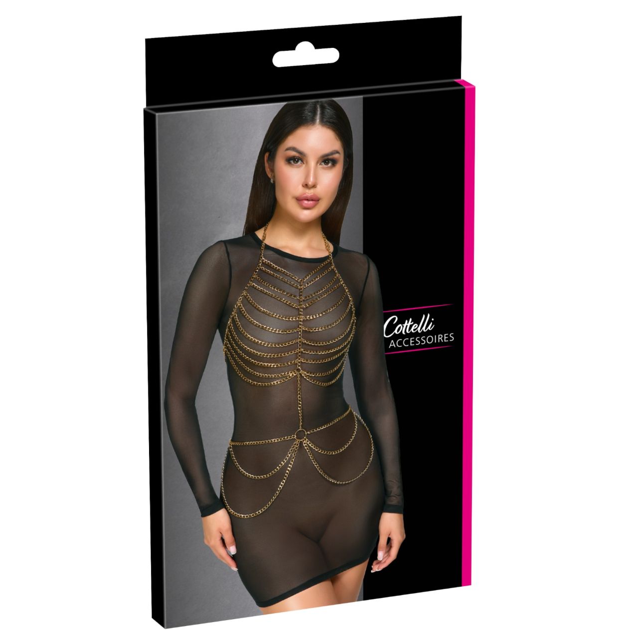 Cottelli - Láncos testhám (arany) Cottelli - Láncos testhám (arany)