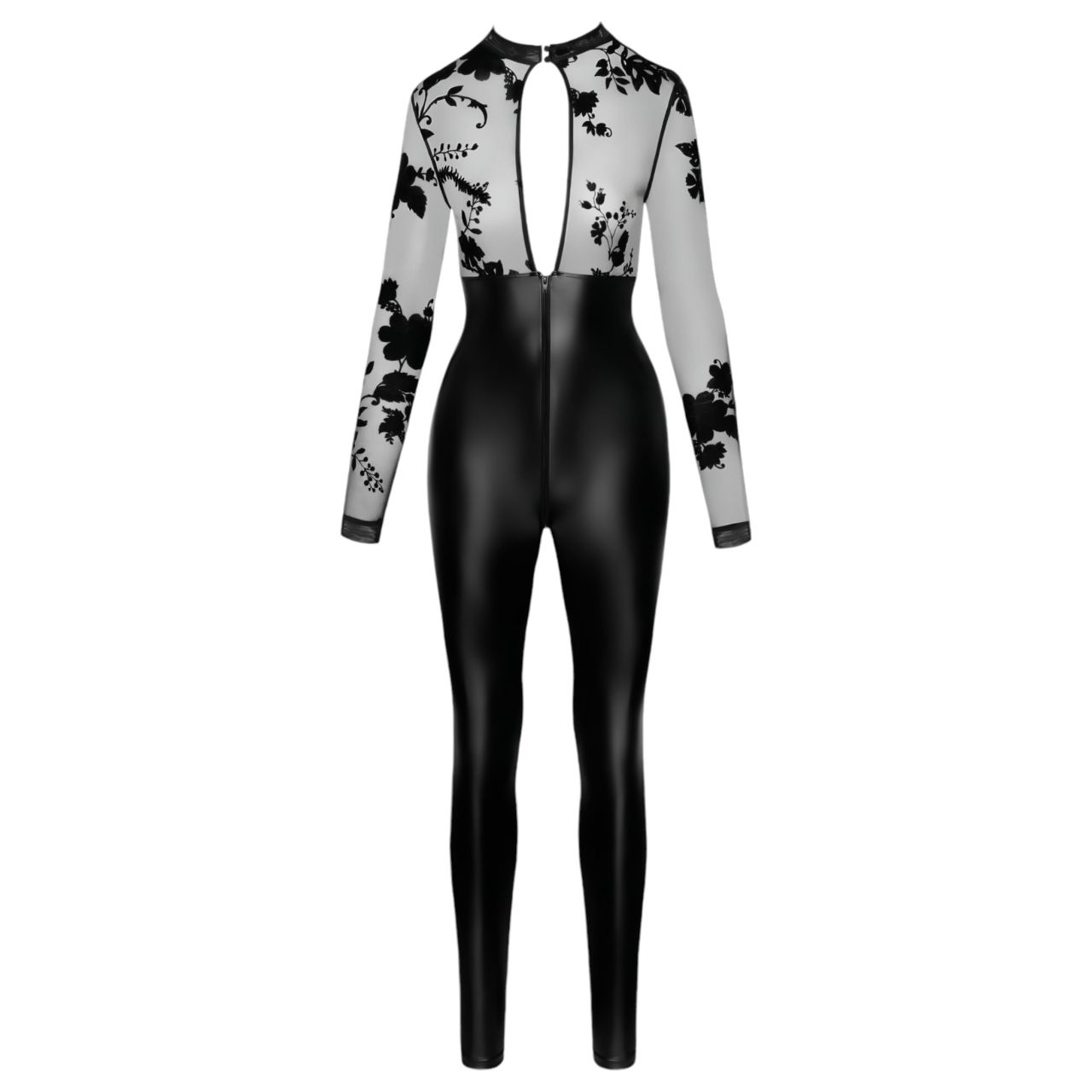 Noir - overál csipkefelsővel (fekete) Noir - overál csipkefelsővel (fekete)