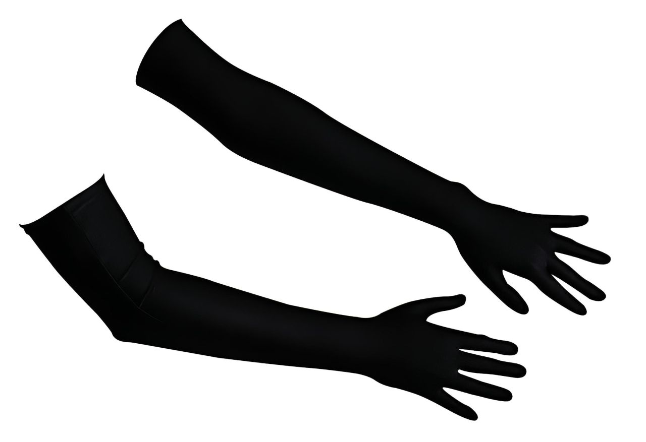 Cottelli - Szatén kesztyű - fekete (S-L) Cottelli - Szatén kesztyű - fekete (S-L)