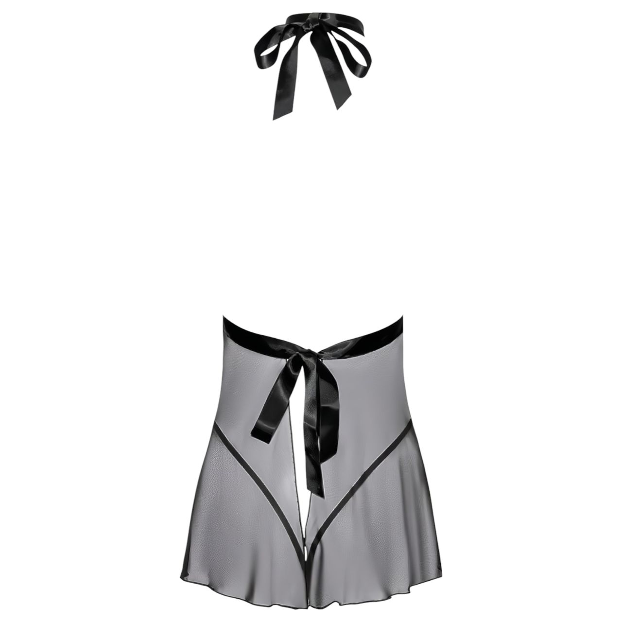/ Kissable - nyakpántos, csipke babydoll (fekete) / Kissable - nyakpántos, csipke babydoll (fekete)