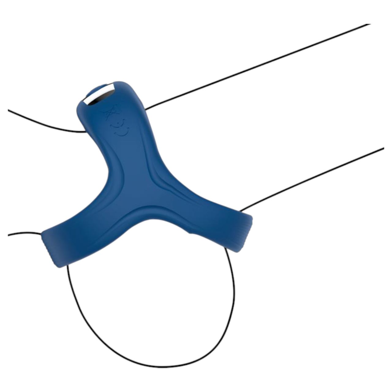 INTOYOU - okos, vibrációs pénisz-és heregyűrű (kék) INTOYOU - okos, vibrációs pénisz-és heregyűrű (kék)