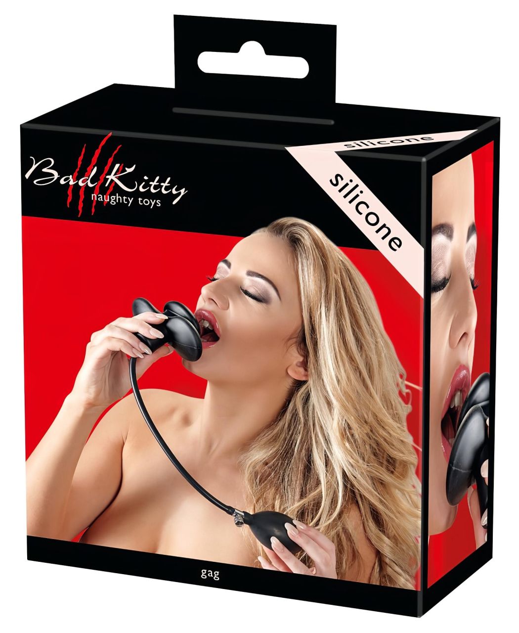 Bad Kitty - pumpálható száj pecek (fekete) Bad Kitty - pumpálható száj pecek (fekete)