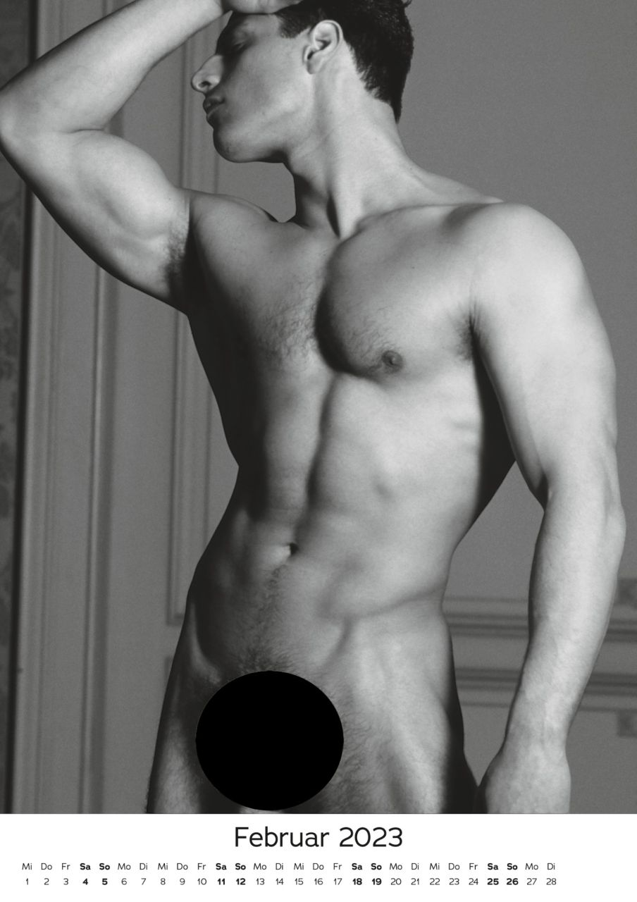 Meztelen férfi naptár - 2026