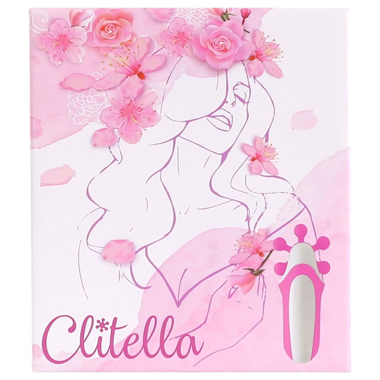 / FEELZTOYS Clitella - akkus, forgó, orál vibrátor (pink)