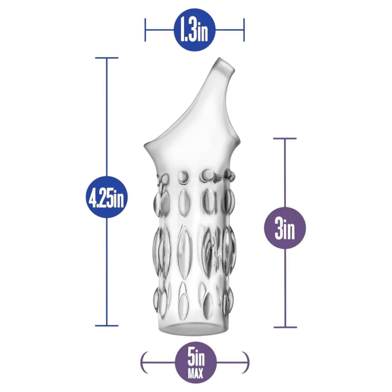Performance - heregyűrűs péniszmandzsetta (átlátszó) Performance - heregyűrűs péniszmandzsetta (átlátszó)