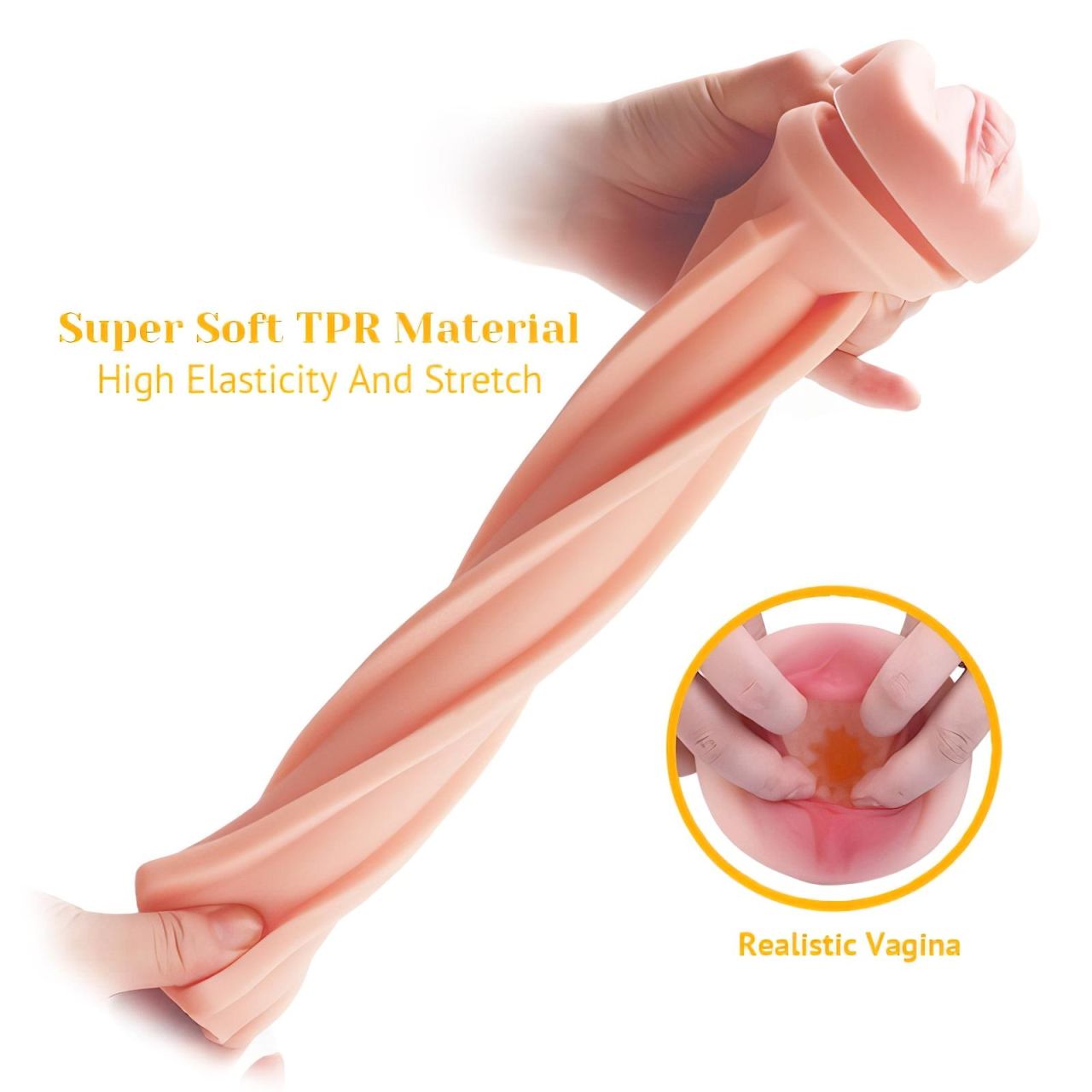 Tracy's Dog Cup - élethű műpunci maszturbátor (fekete-natúr) Tracy's Dog Cup - élethű műpunci maszturbátor (fekete-natúr)