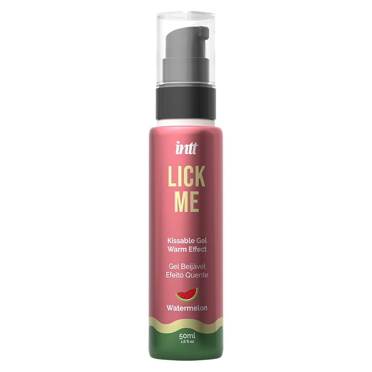Intt Lick Me - melegítő hatású síkosító gél - görögdinnye (50ml) Intt Lick Me - melegítő hatású síkosító gél - görögdinnye (50ml)
