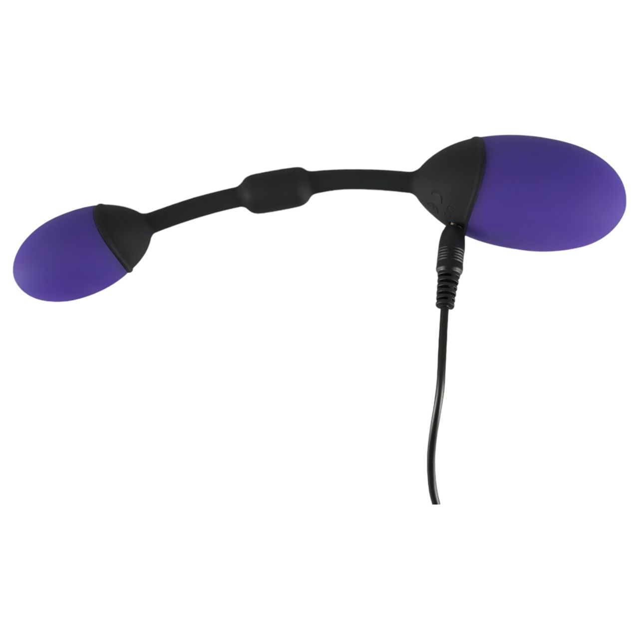 GoGasm Pussy & Ass - vibrációs tojás duó (lila-fekete) GoGasm Pussy & Ass - vibrációs tojás duó (lila-fekete)