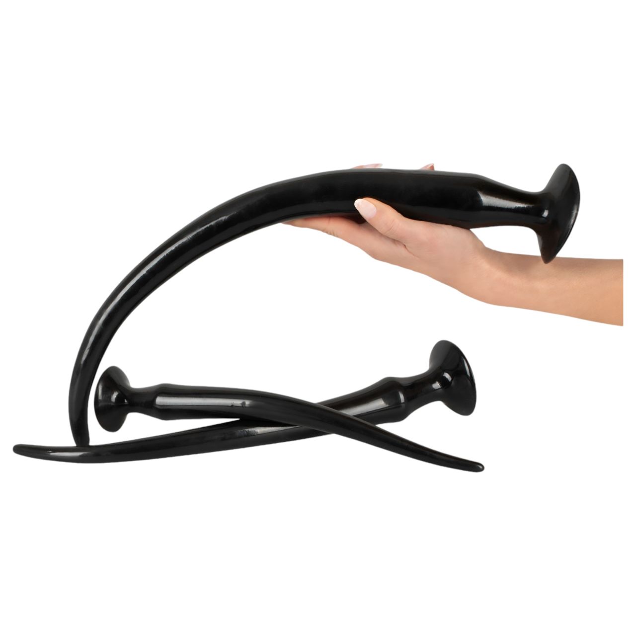 You2Toys - extra hosszú anál plug szett (3 részes) - fekete You2Toys - extra hosszú anál plug szett (3 részes) - fekete