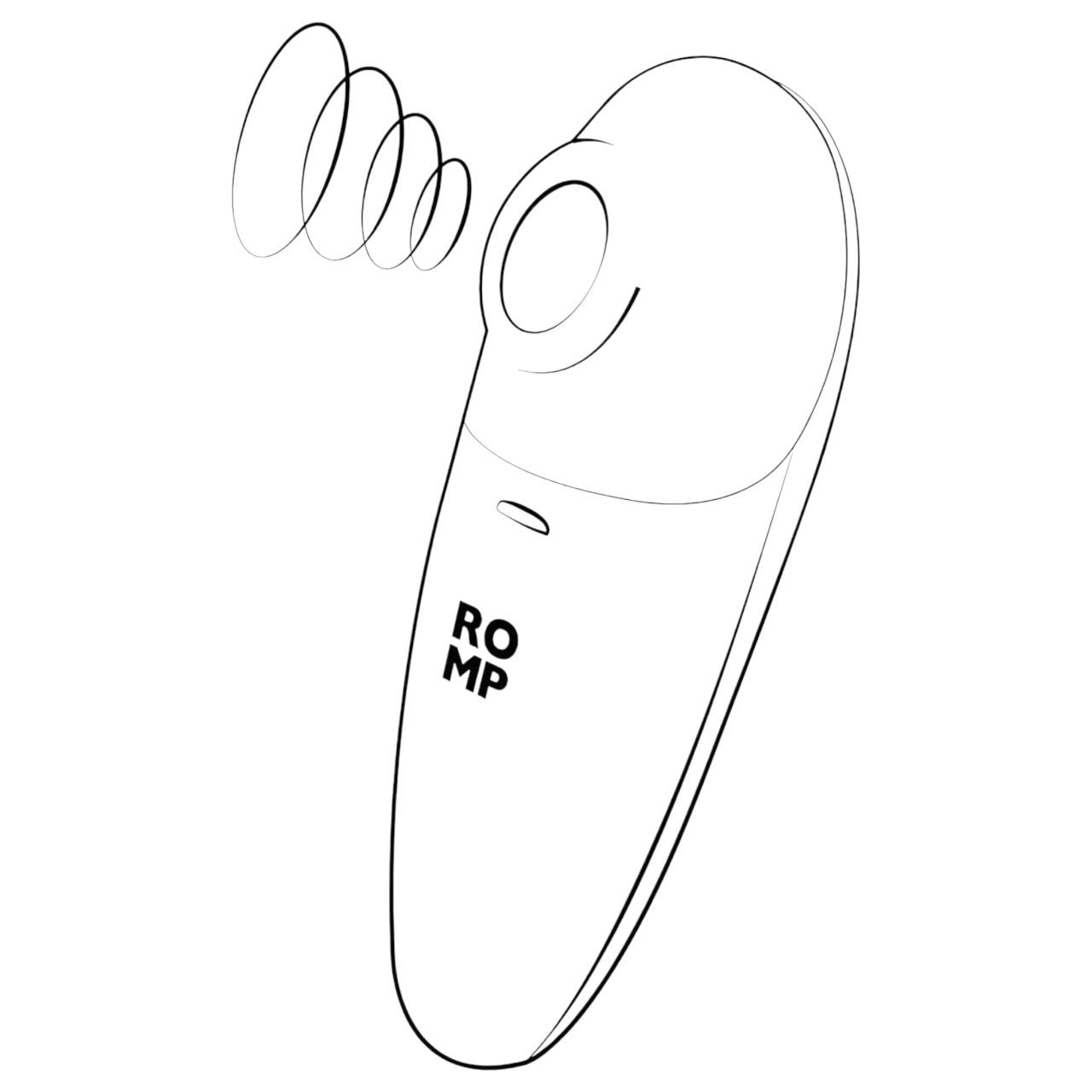 ROMP Switch X - léghullámos csiklóizgató (barack) ROMP Switch X - léghullámos csiklóizgató (barack)