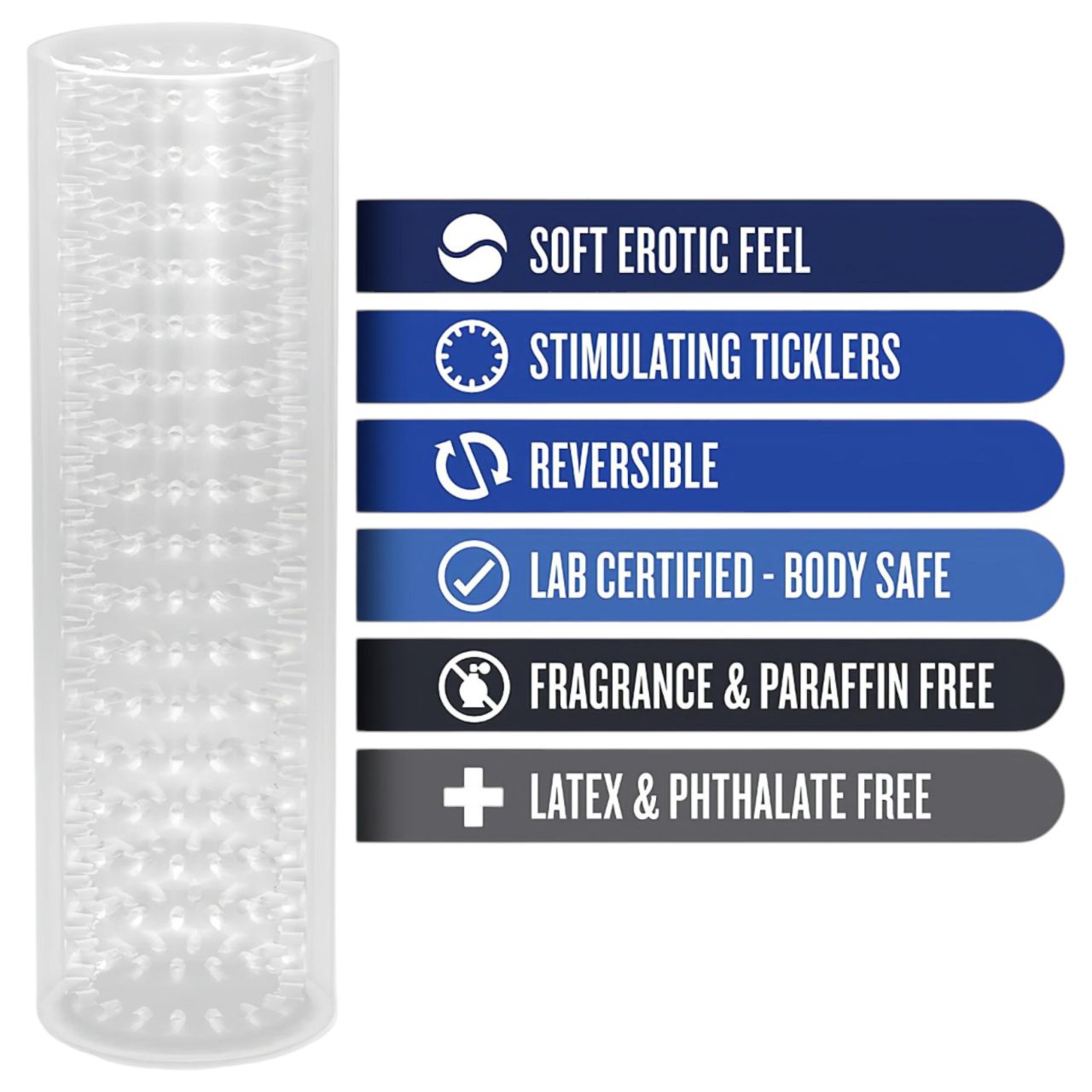 M For Man - péniszmandzsetta (átlátszó) M For Man - péniszmandzsetta (átlátszó)