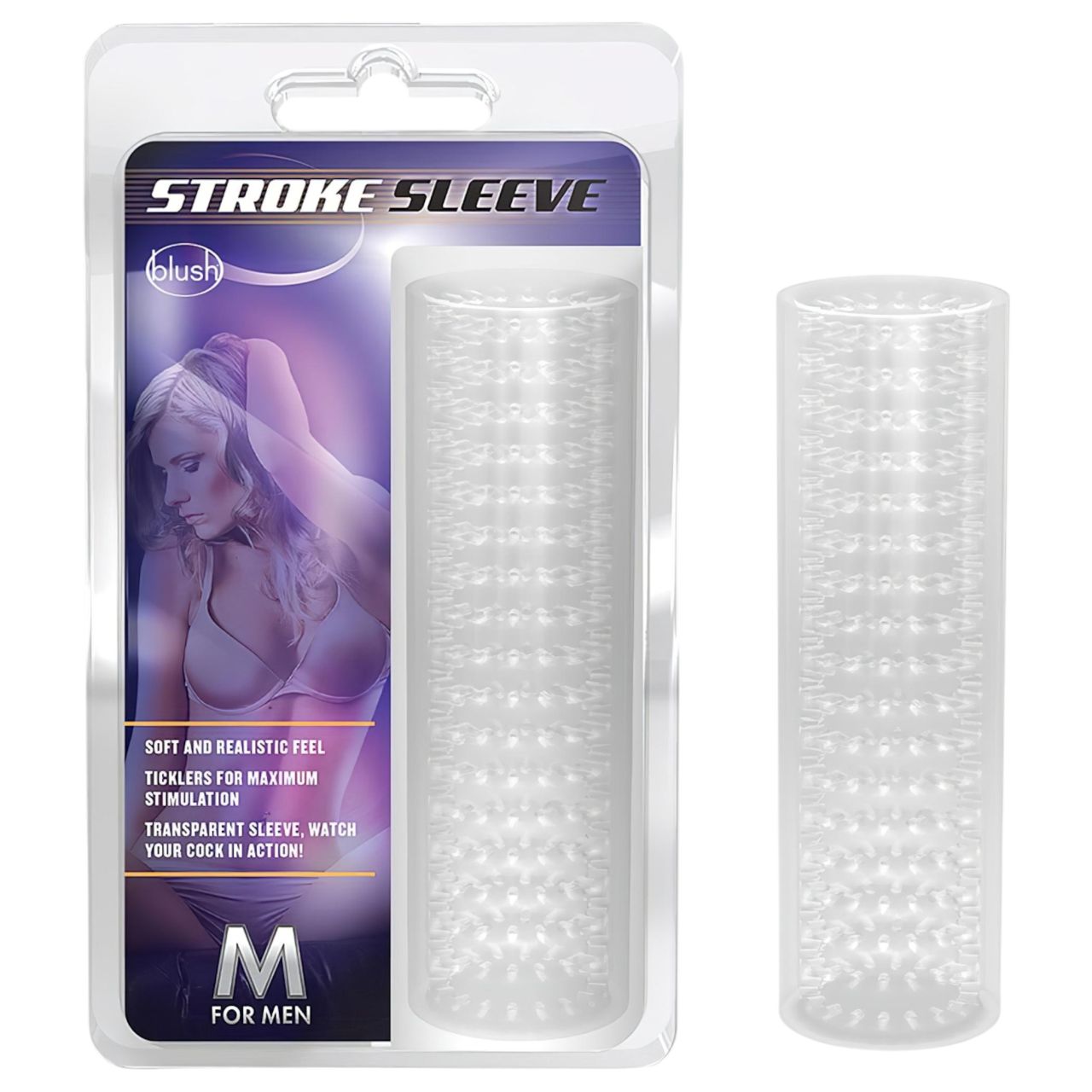 M For Man - péniszmandzsetta (átlátszó) M For Man - péniszmandzsetta (átlátszó)