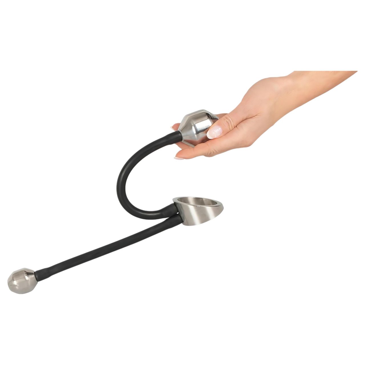 You2Toys Heavy Gear - heregyűrű anál súllyal (fekete) You2Toys Heavy Gear - heregyűrű anál súllyal (fekete)